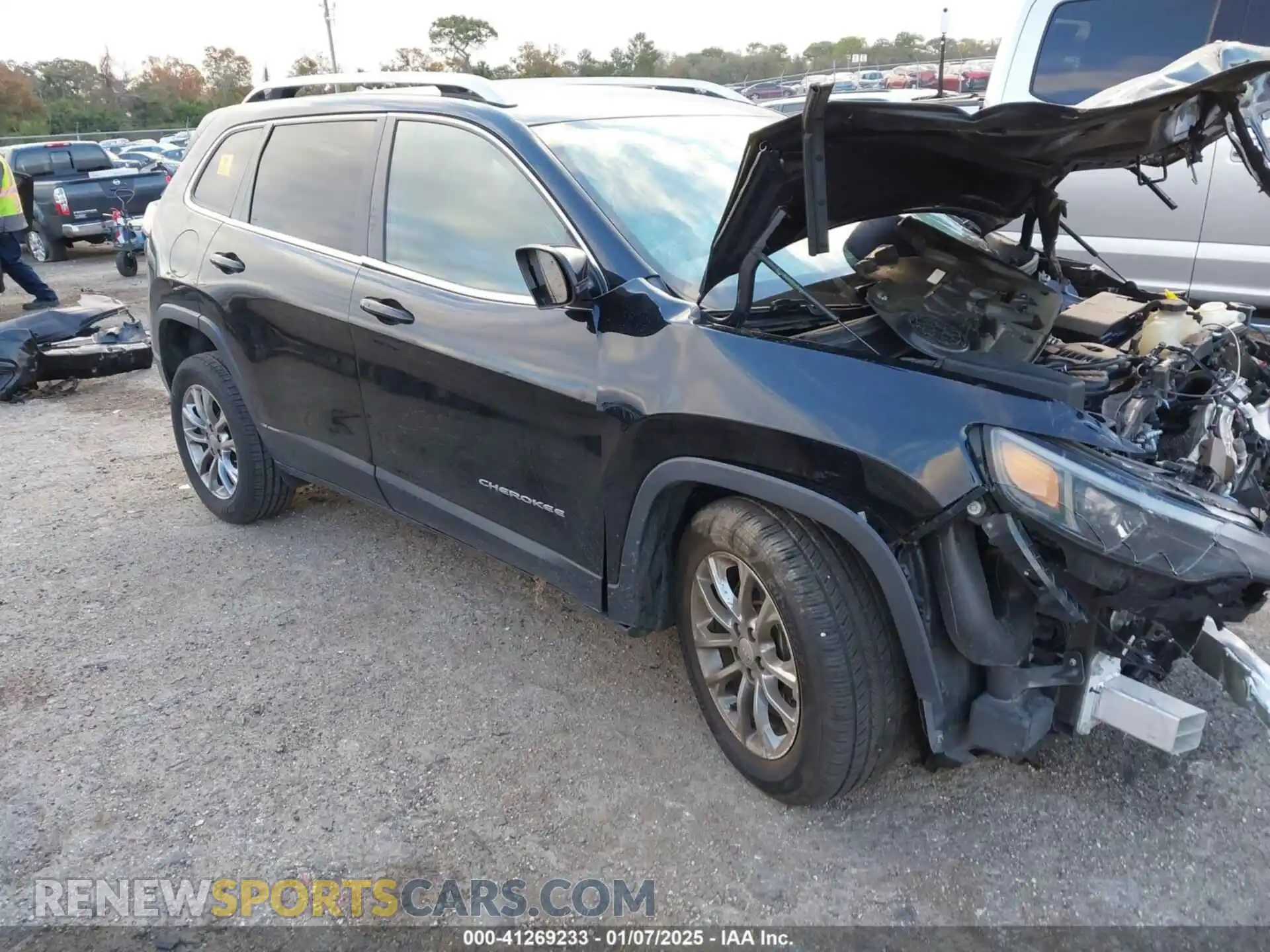 1 Photograph of a damaged car 1C4PJLMX4MD140927 JEEP CHEROKEE 2021