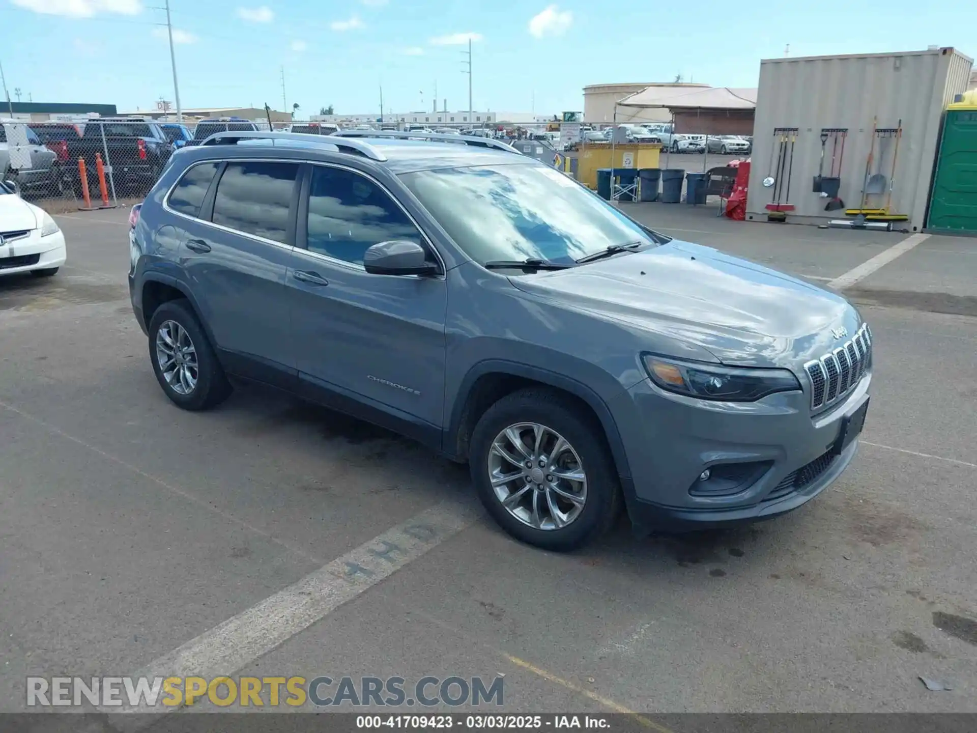 1 Photograph of a damaged car 1C4PJLMX4MD158909 JEEP CHEROKEE 2021