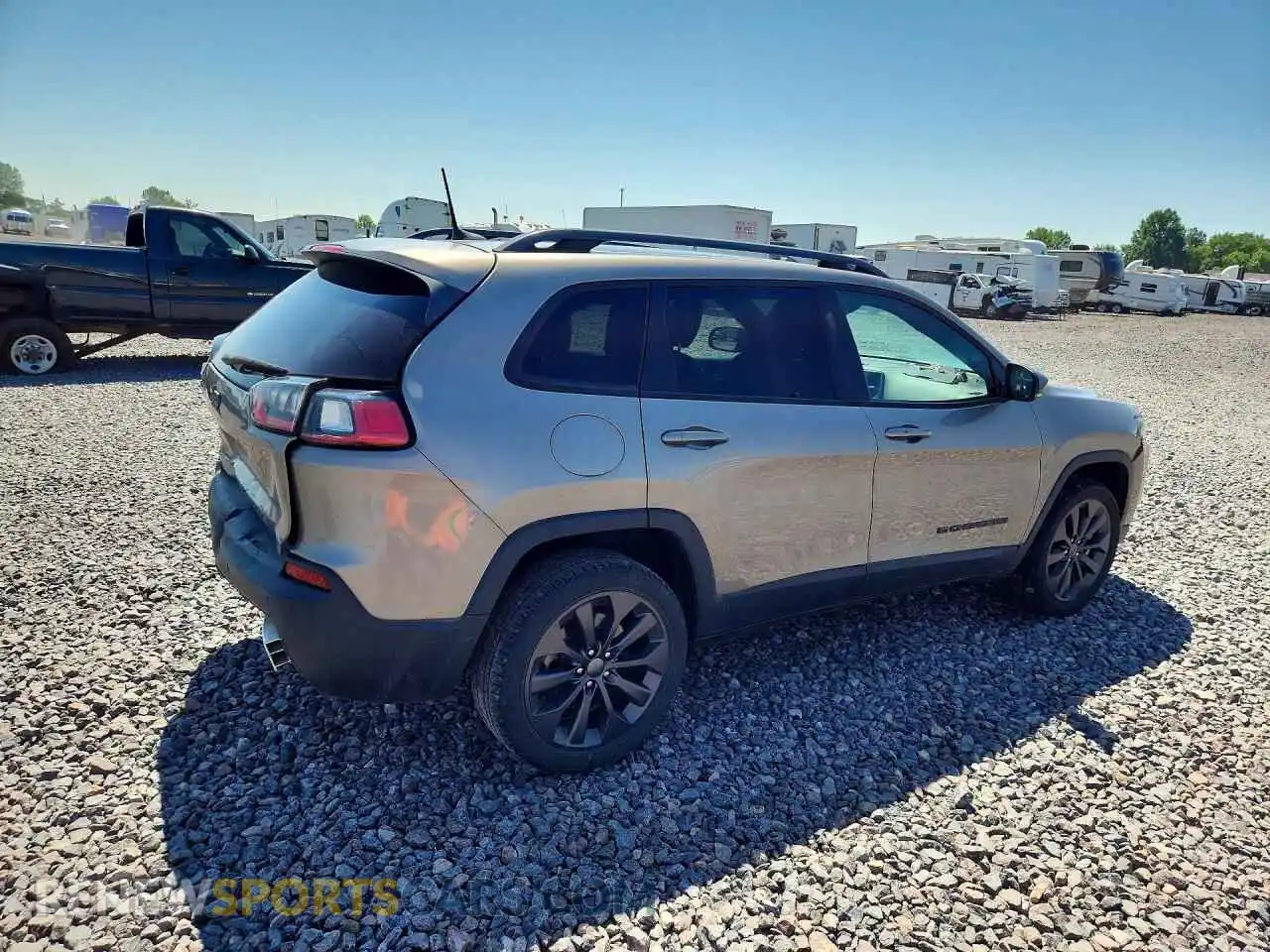 3 fotografías del automóvil dañado 1C4PJLMX4MD199668 JEEP CHEROKEE 2021