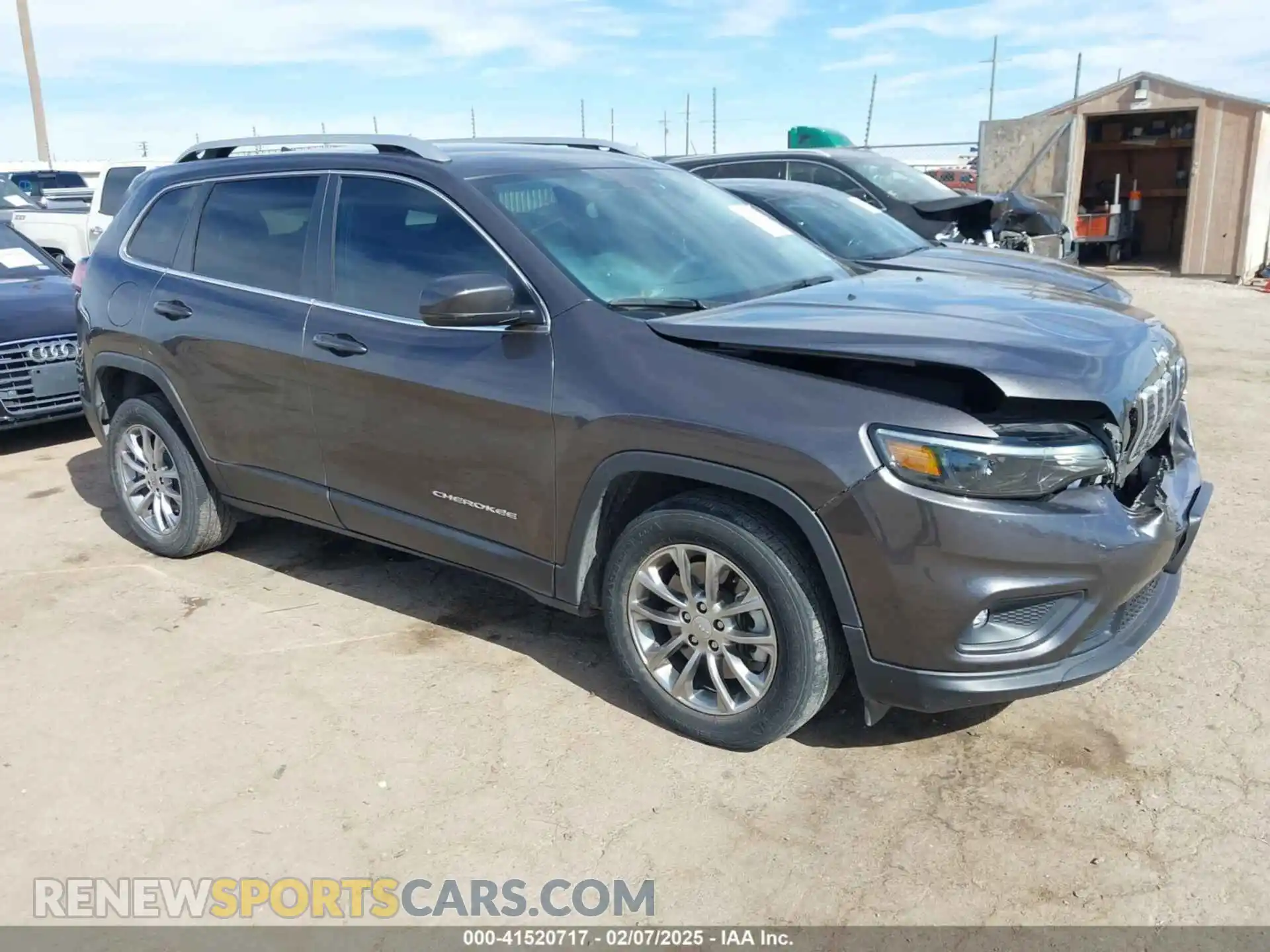 1 Photograph of a damaged car 1C4PJLMX4MD239201 JEEP CHEROKEE 2021