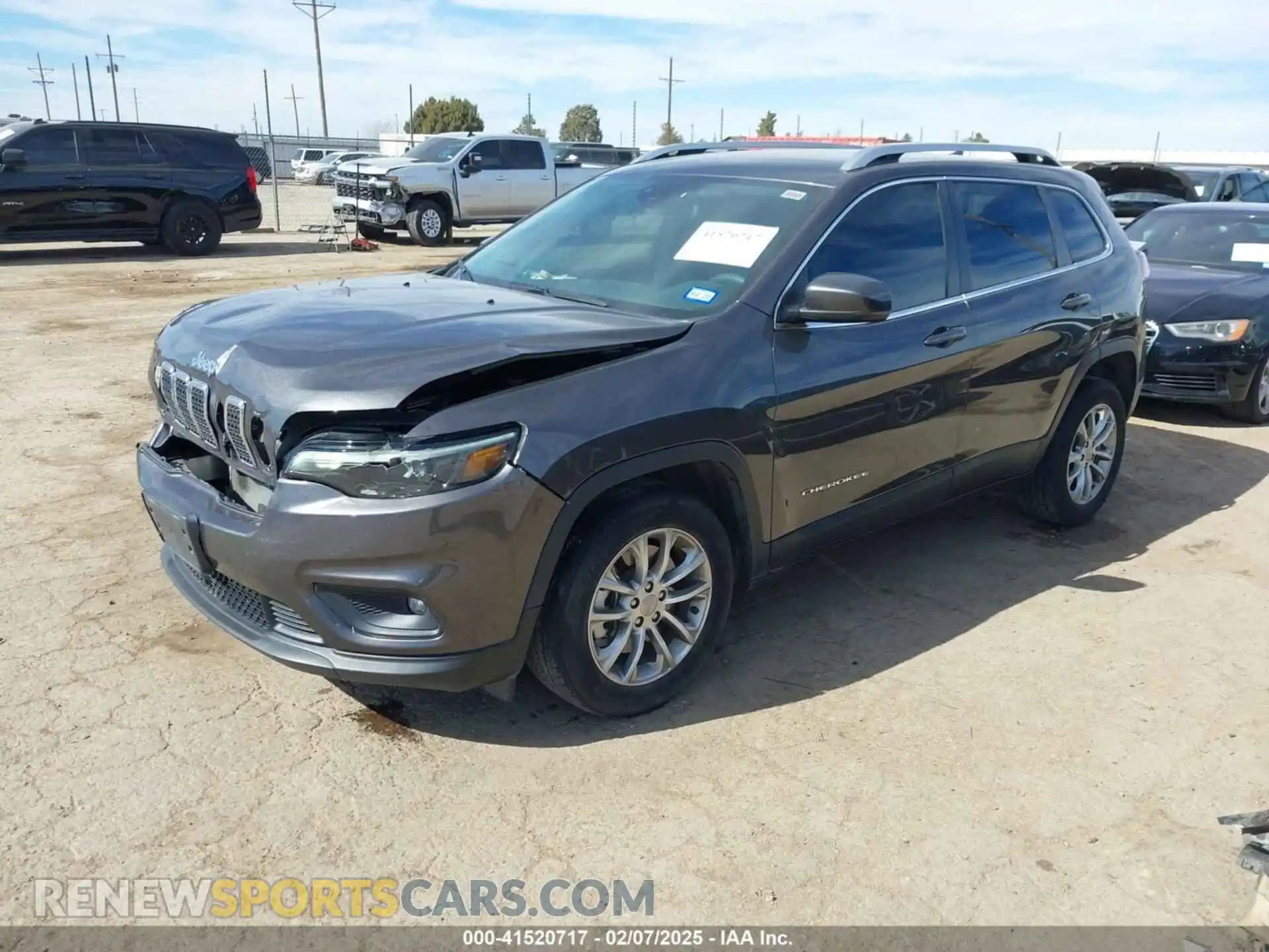 2 Photograph of a damaged car 1C4PJLMX4MD239201 JEEP CHEROKEE 2021