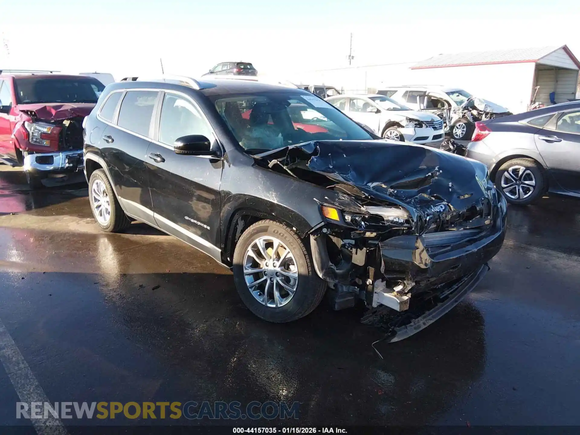 1 Photograph of a damaged car 1C4PJLMX5MD158871 JEEP CHEROKEE 2021