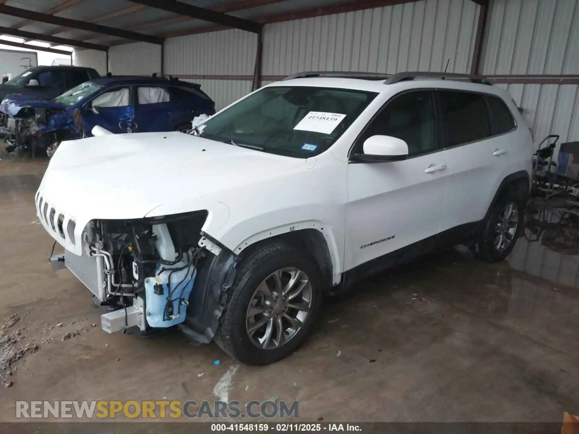 2 Photograph of a damaged car 1C4PJLMX7MD221078 JEEP CHEROKEE 2021
