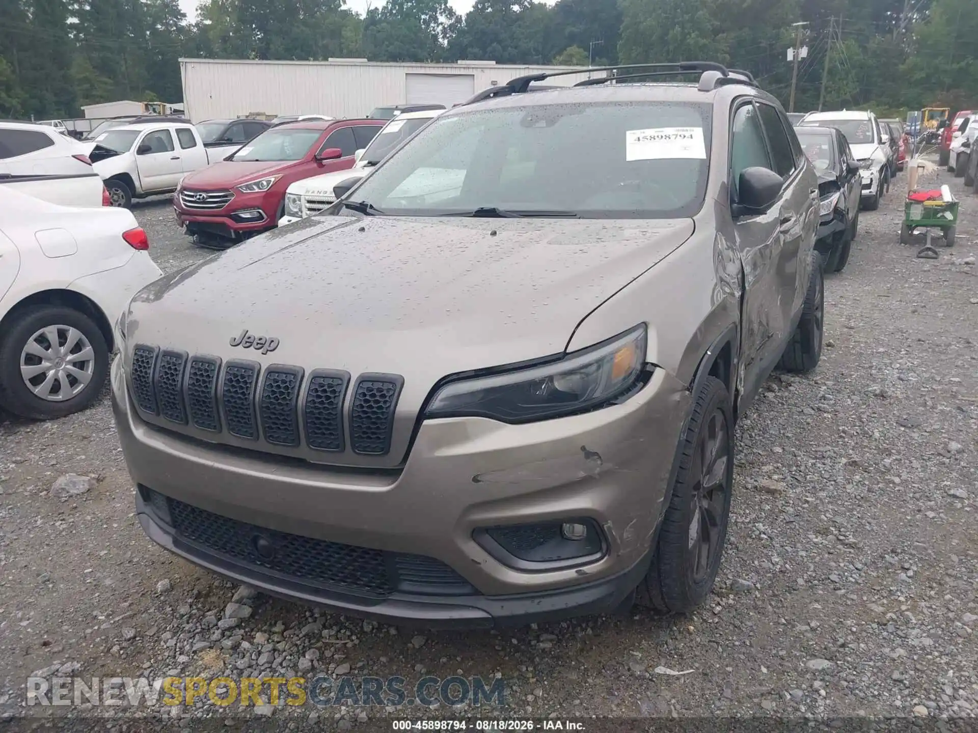 2 Photograph of a damaged car 1C4PJLMX8MD150750 JEEP CHEROKEE 2021