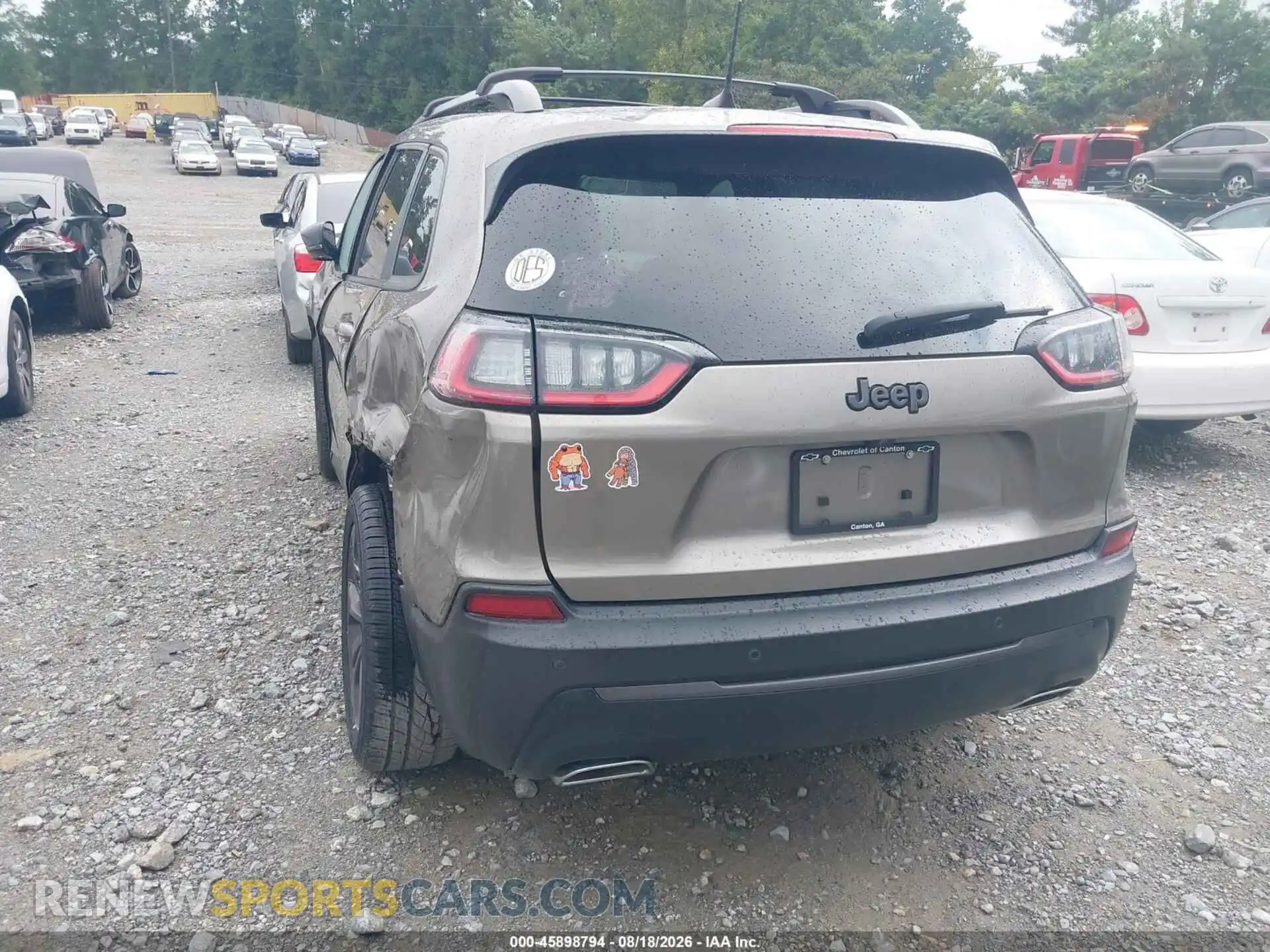 3 Photograph of a damaged car 1C4PJLMX8MD150750 JEEP CHEROKEE 2021