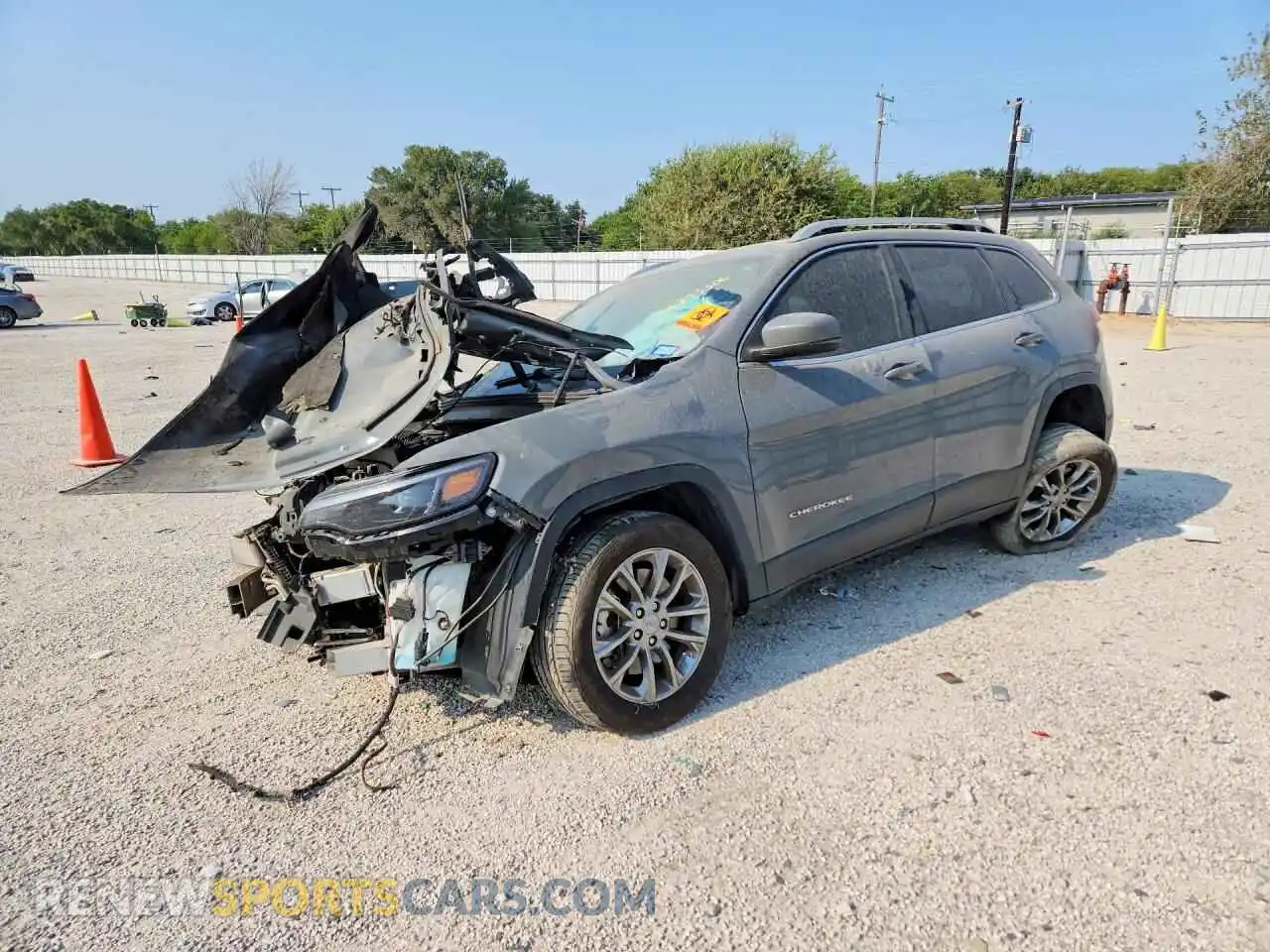 1 fotografías del automóvil dañado 1C4PJLMX9MD177262 JEEP CHEROKEE 2021