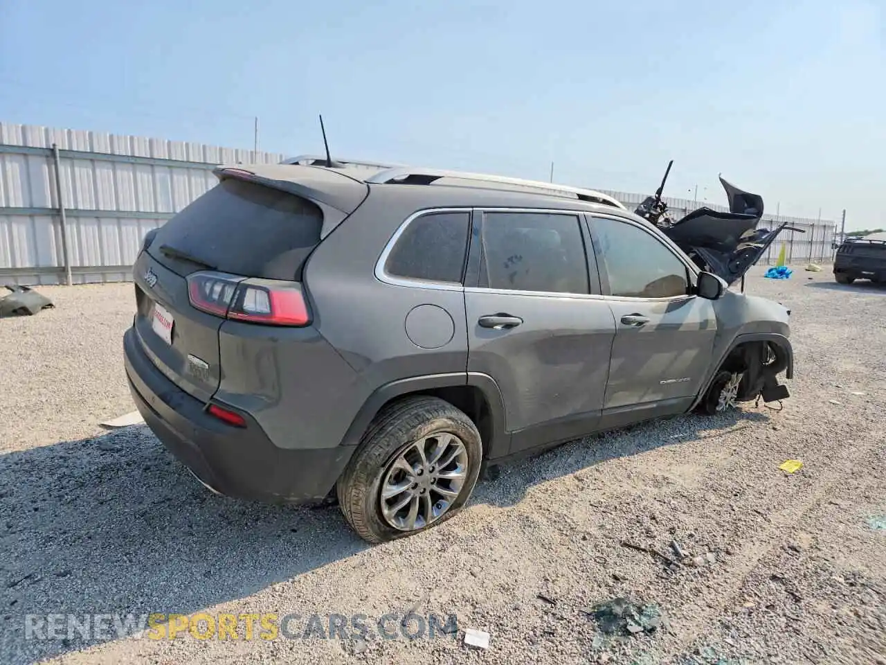 3 fotografías del automóvil dañado 1C4PJLMX9MD177262 JEEP CHEROKEE 2021