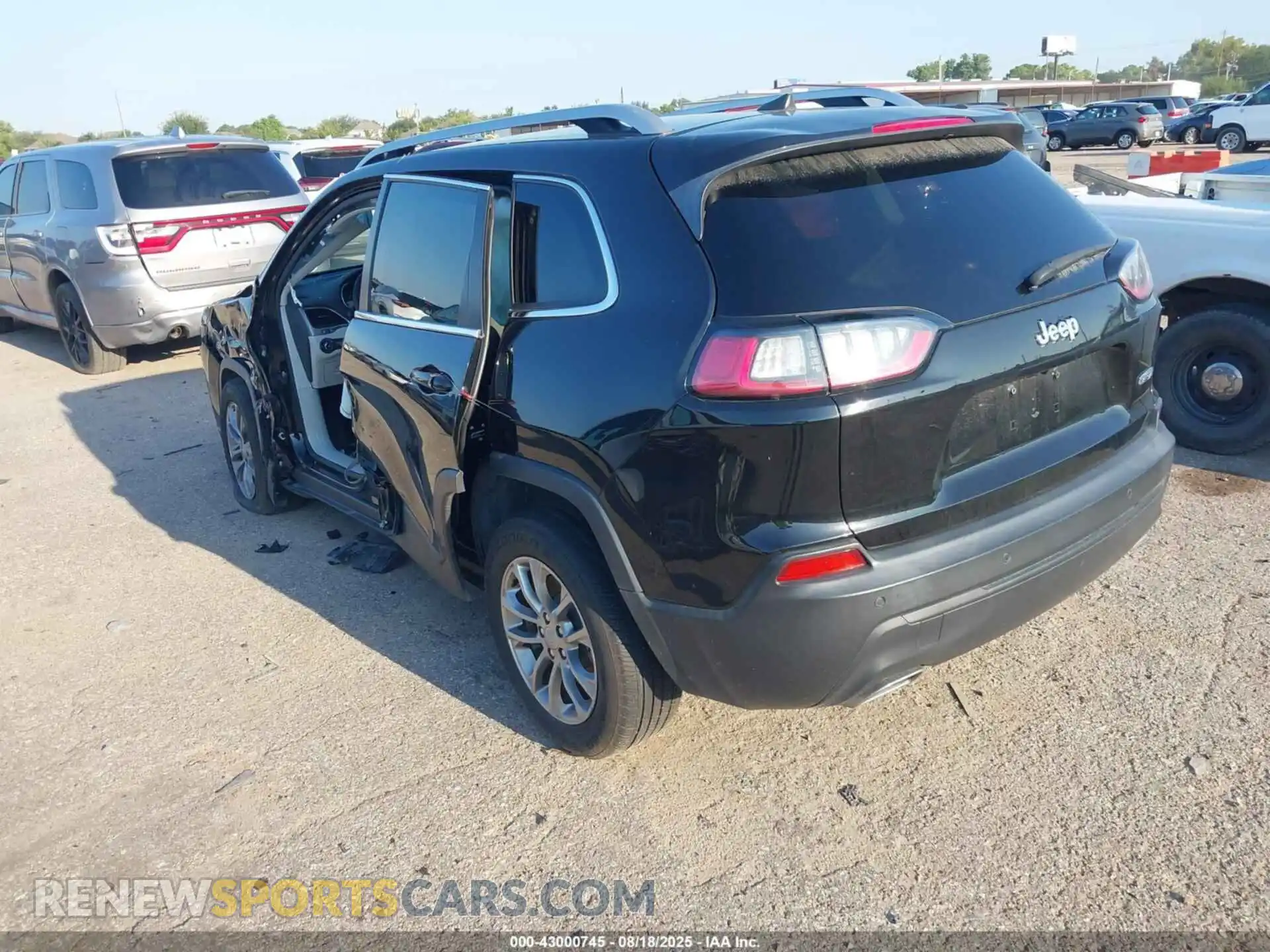 3 fotografías del automóvil dañado 1C4PJLMXXMD237260 JEEP CHEROKEE 2021