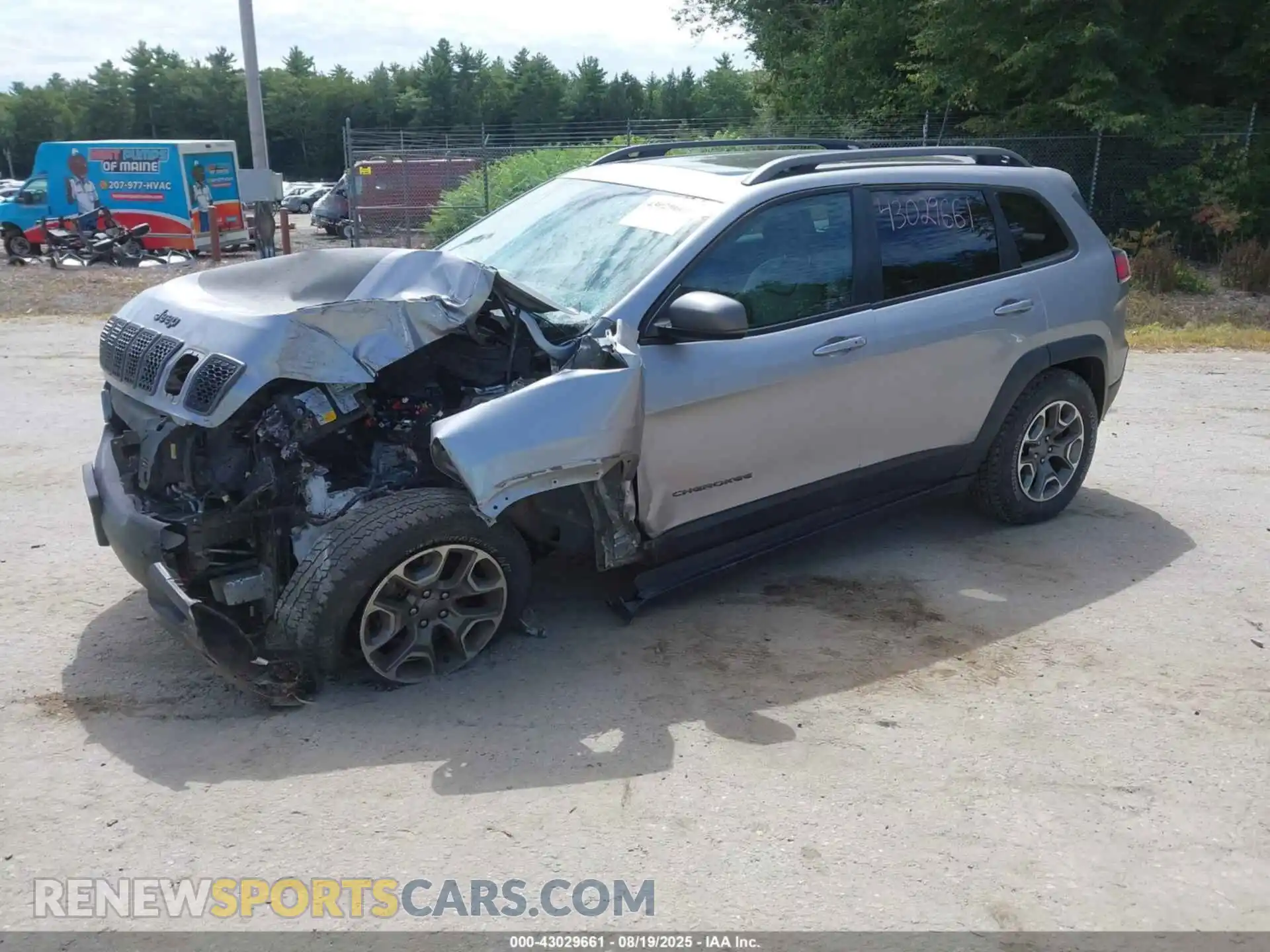 2 Photograph of a damaged car 1C4PJMBX1MD172954 JEEP CHEROKEE 2021
