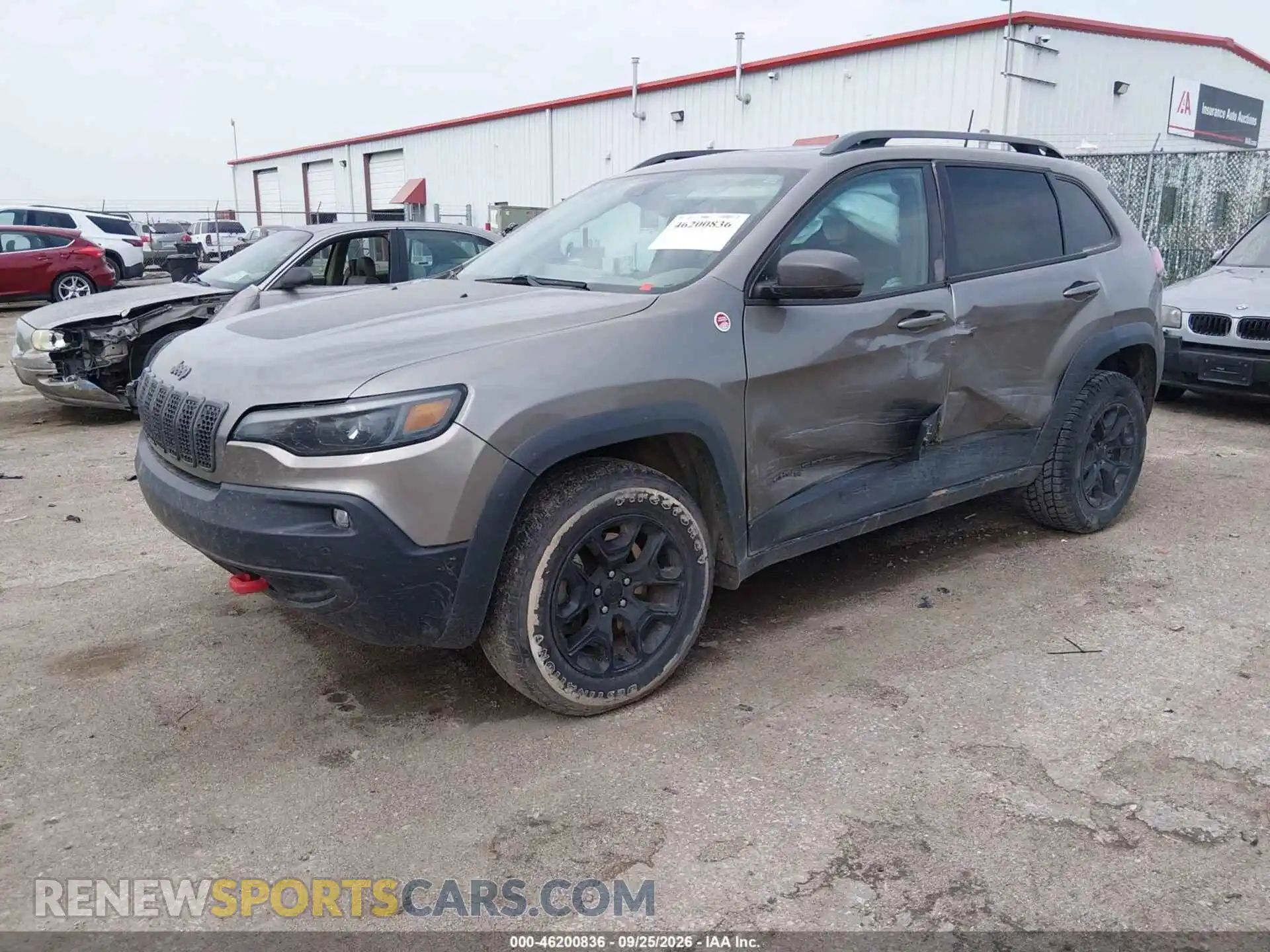 2 Photograph of a damaged car 1C4PJMBX4MD210113 JEEP CHEROKEE 2021