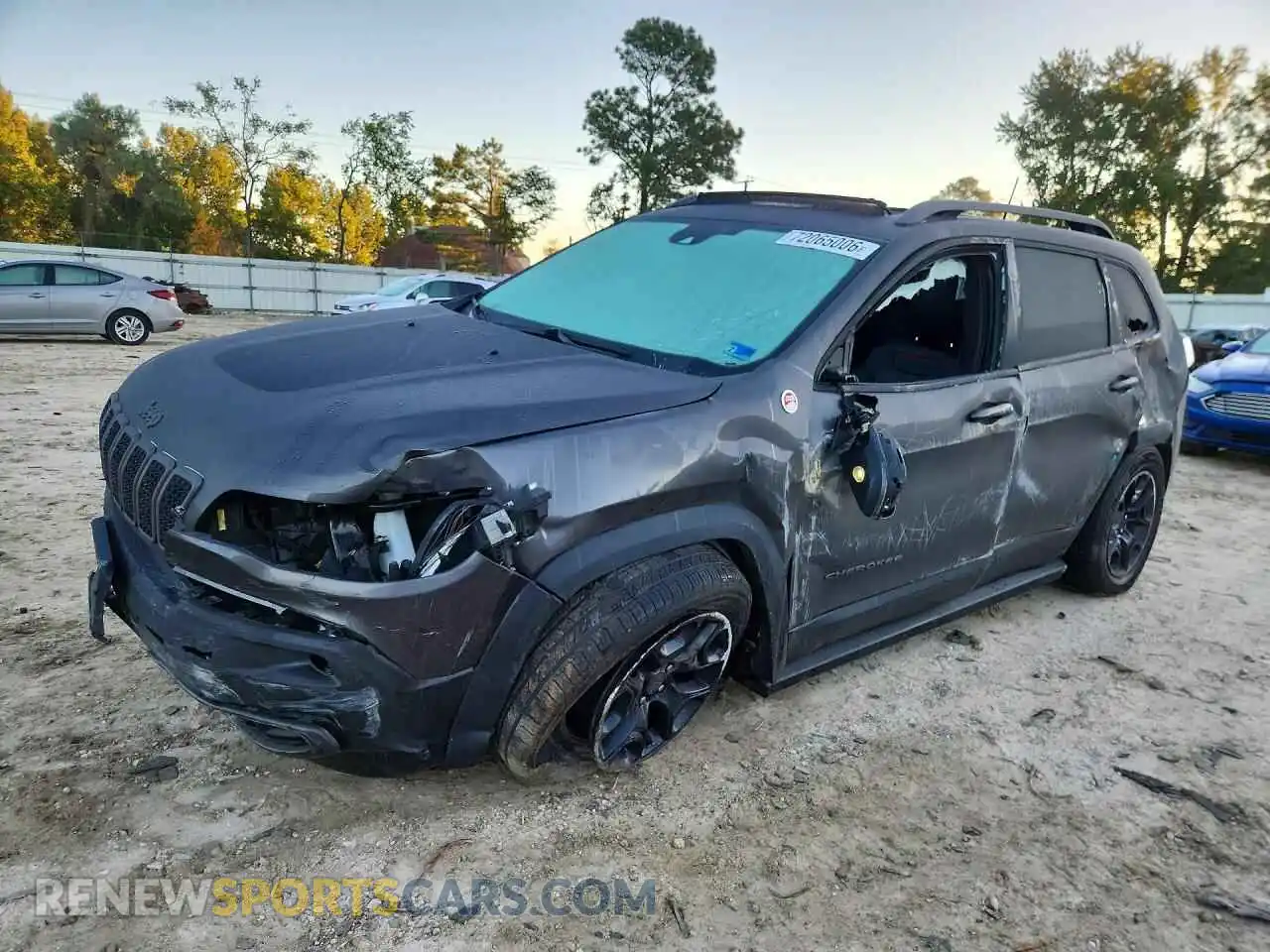 1 fotografías del automóvil dañado 1C4PJMBX6MD176417 JEEP CHEROKEE 2021