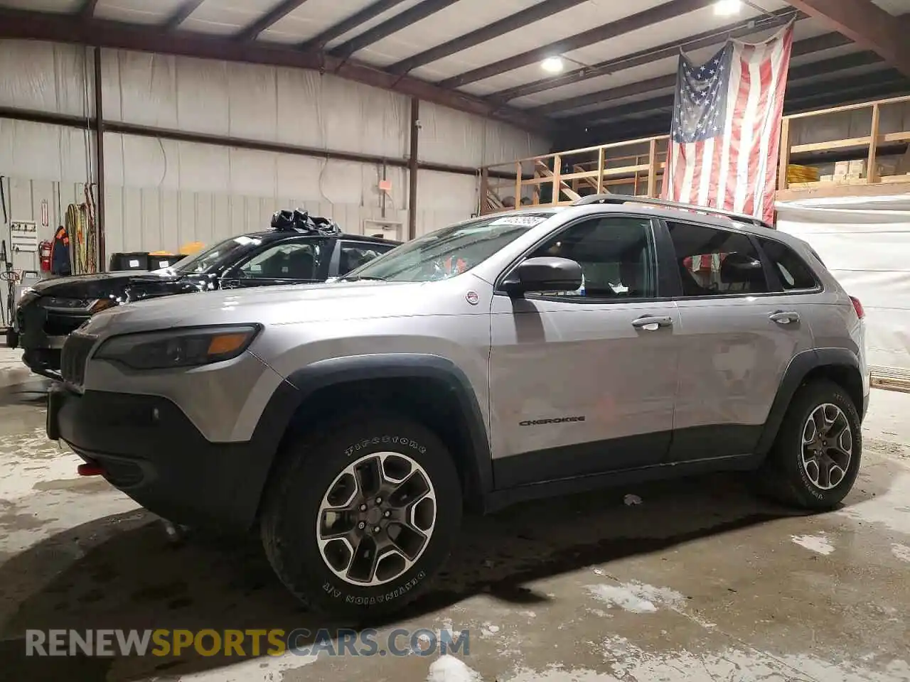 1 Photograph of a damaged car 1C4PJMBX8MD171641 JEEP CHEROKEE 2021