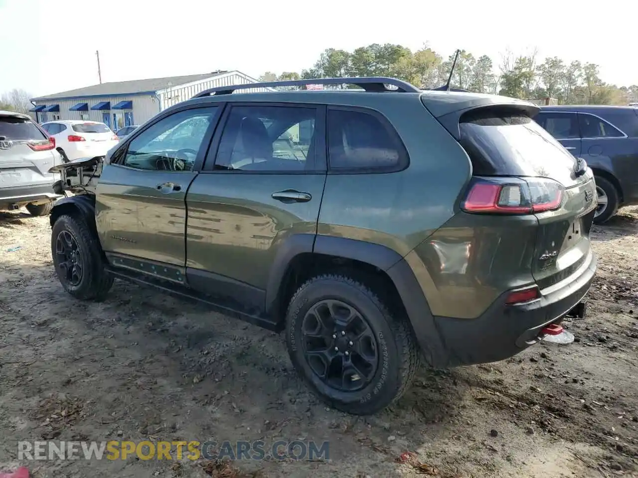 2 Photograph of a damaged car 1C4PJMBX8MD176421 JEEP CHEROKEE 2021