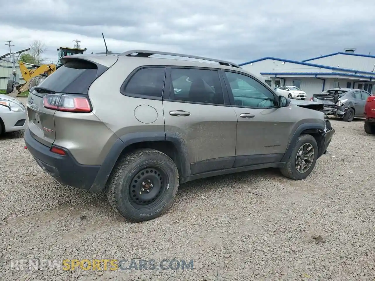 3 fotografías del automóvil dañado 1C4PJMBXXMD110534 JEEP CHEROKEE 2021