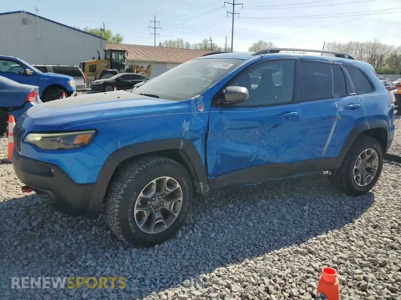 1 Photograph of a damaged car 1C4PJMBXXMD186738 JEEP CHEROKEE 2021