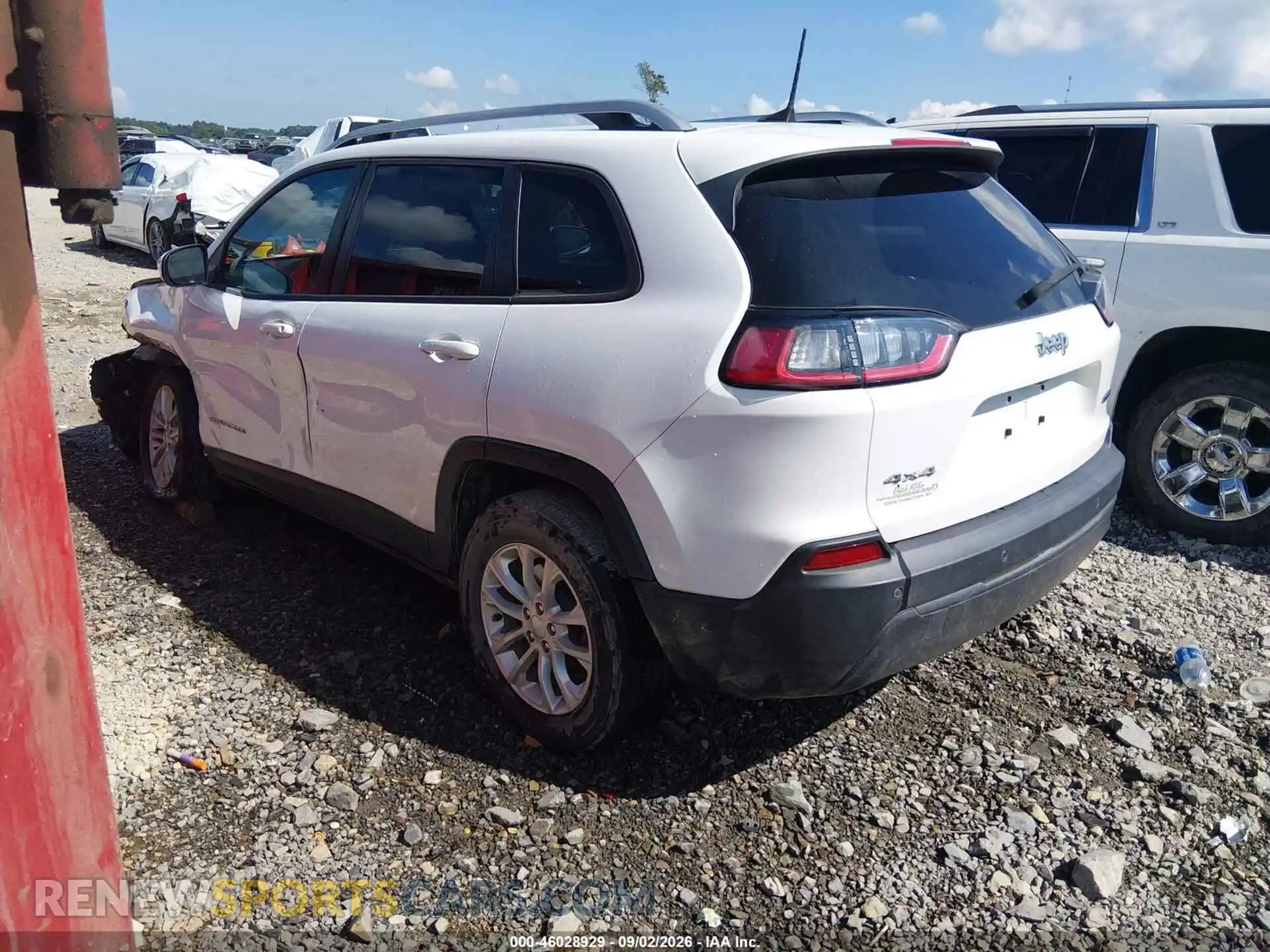 3 fotografías del automóvil dañado 1C4PJMCB5MD163581 JEEP CHEROKEE 2021