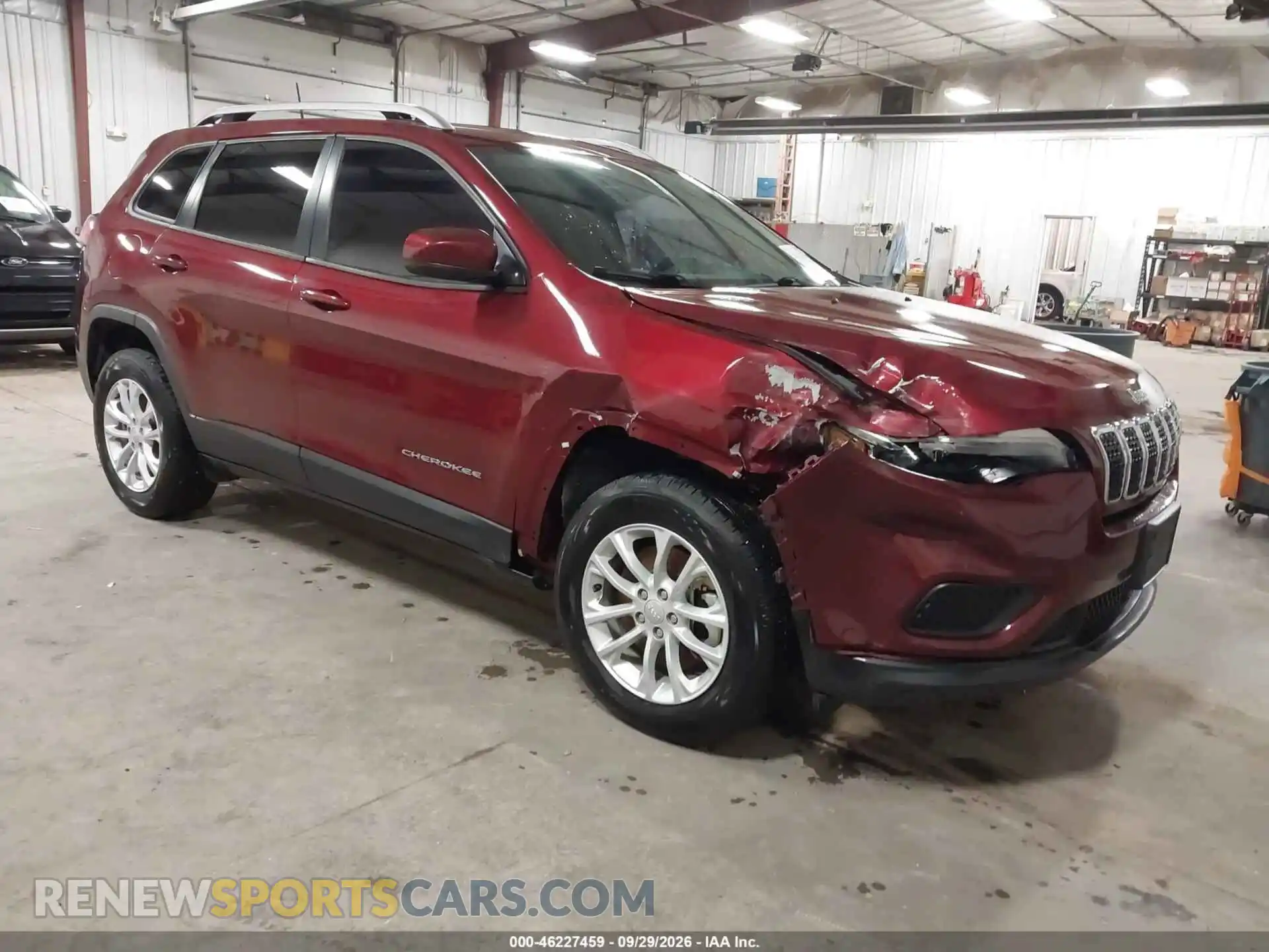 1 Photograph of a damaged car 1C4PJMCB6MD212299 JEEP CHEROKEE 2021