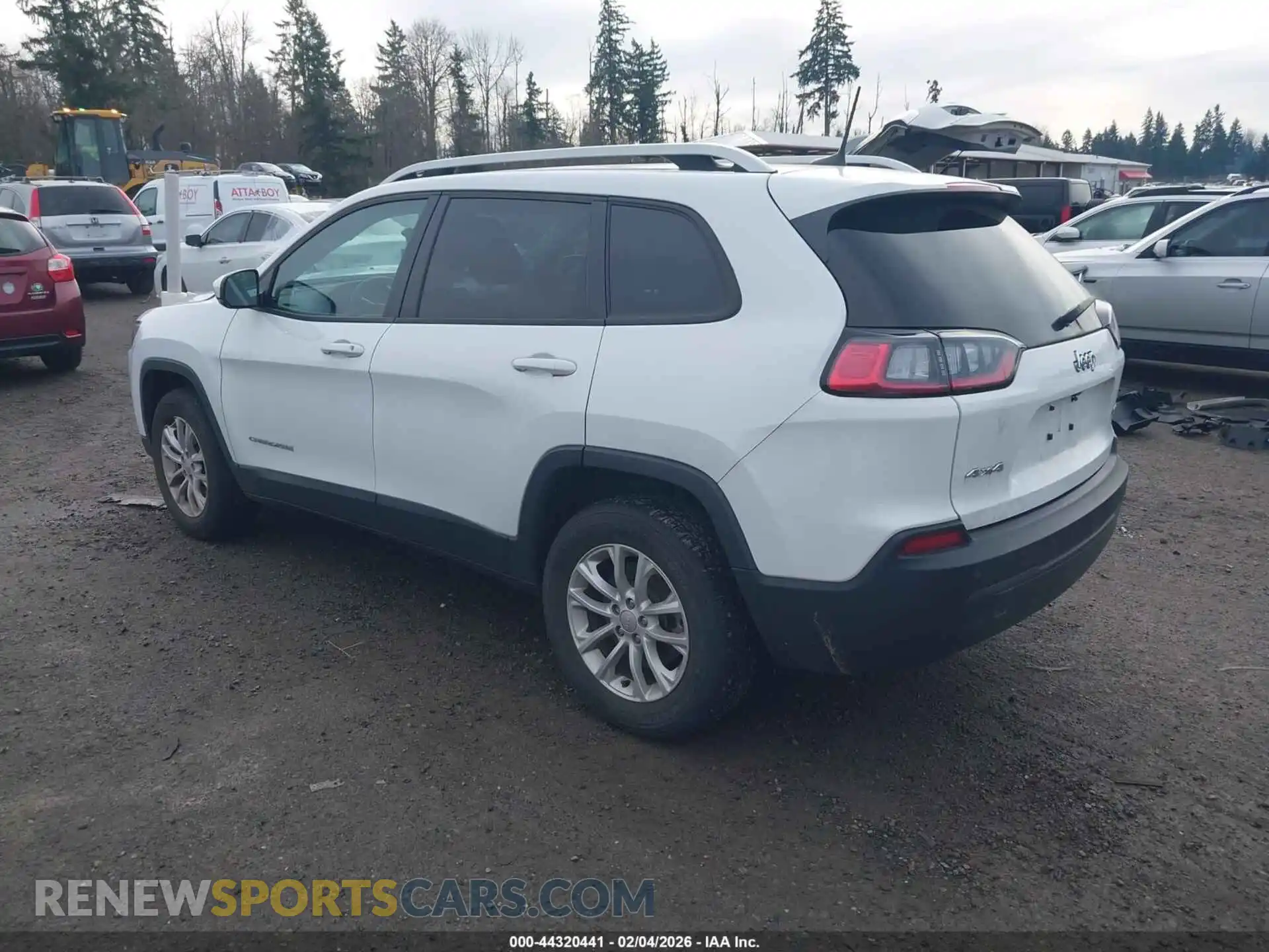 3 fotografías del automóvil dañado 1C4PJMCBXMD245340 JEEP CHEROKEE 2021
