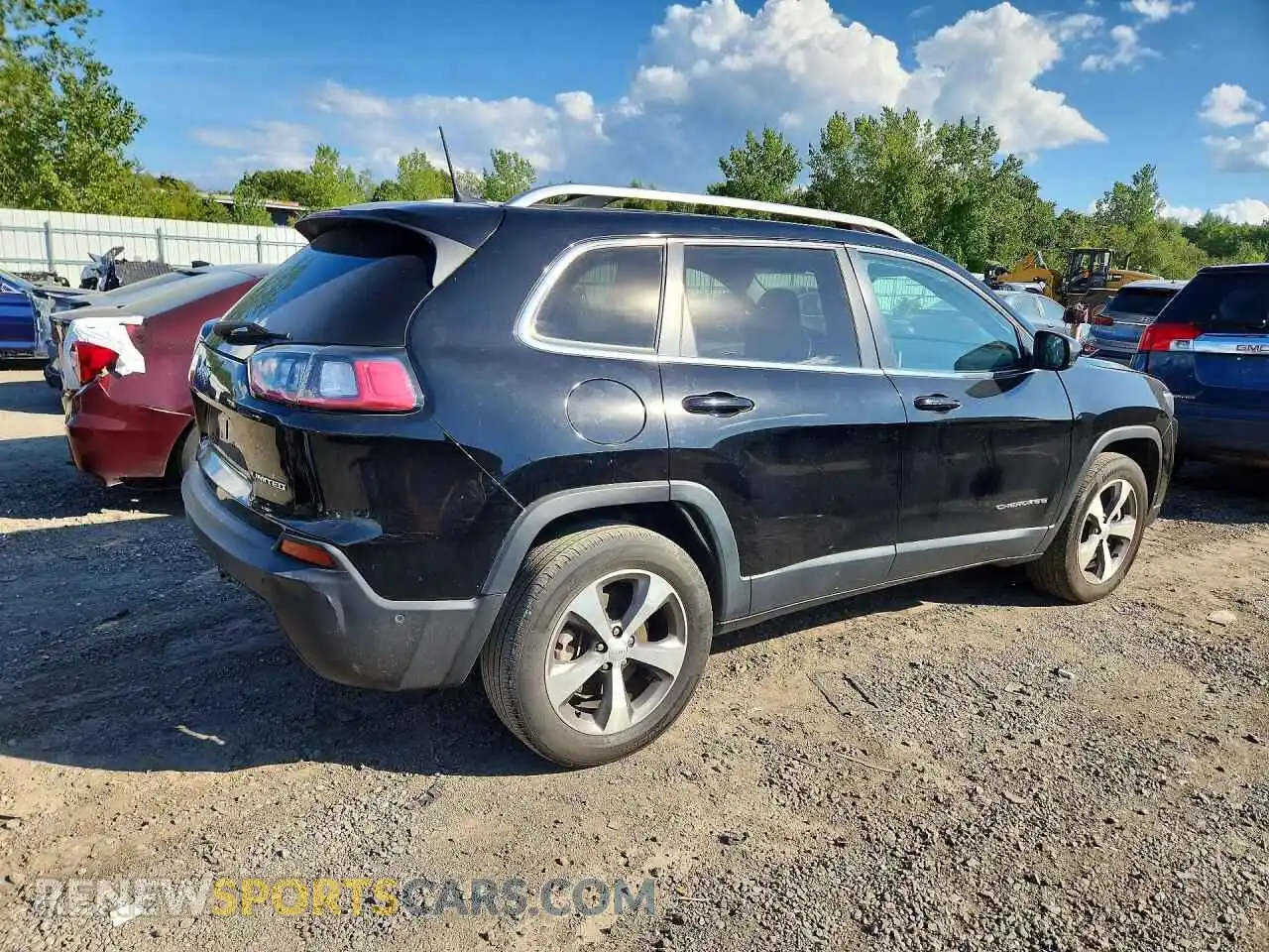 3 Photograph of a damaged car 1C4PJMDX3MD127656 JEEP CHEROKEE 2021