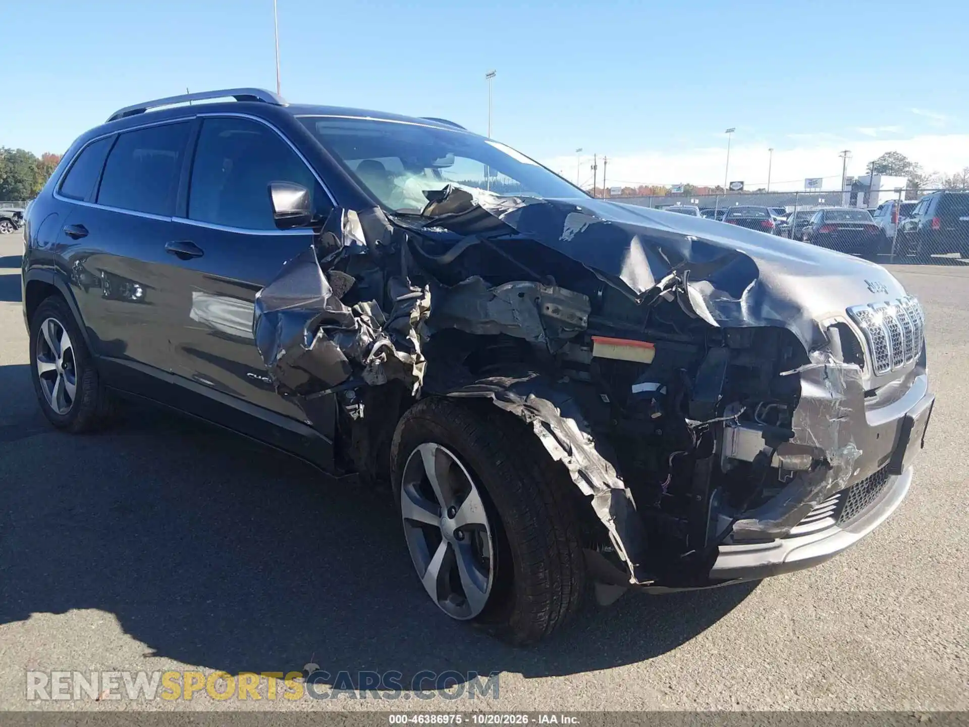 1 Photograph of a damaged car 1C4PJMDX4MD132462 JEEP CHEROKEE 2021