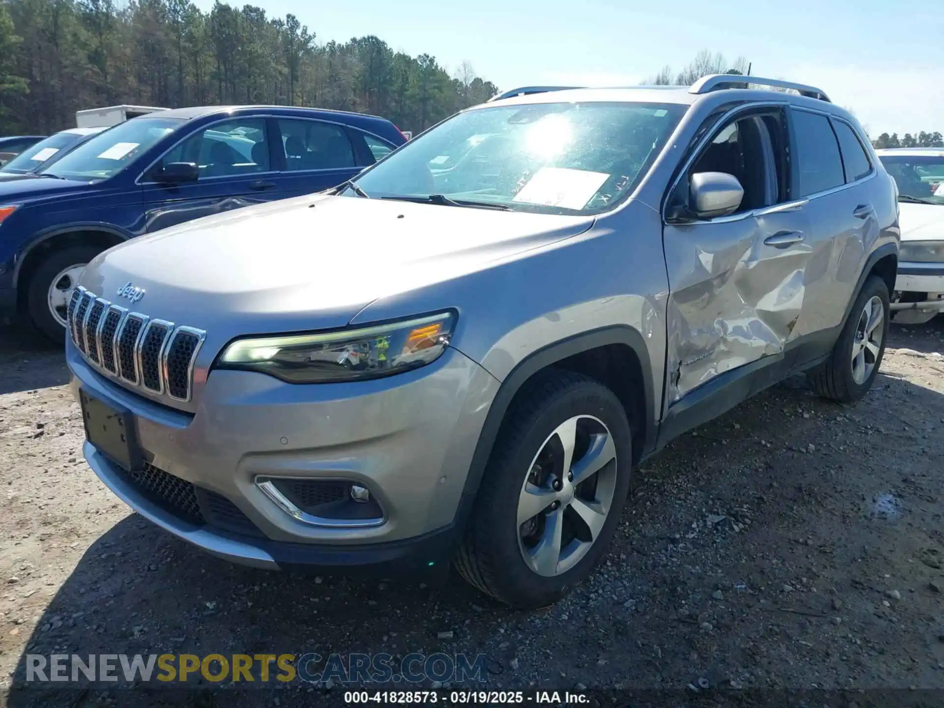 2 Photograph of a damaged car 1C4PJMDX5MD119056 JEEP CHEROKEE 2021