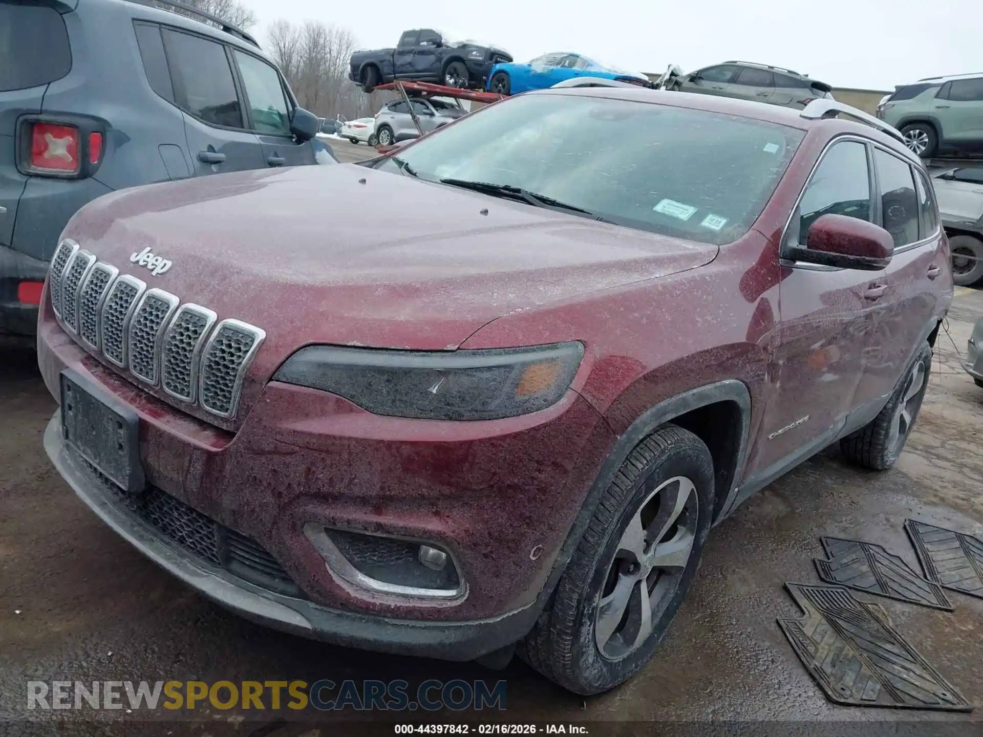 2 Photograph of a damaged car 1C4PJMDX9MD117262 JEEP CHEROKEE 2021