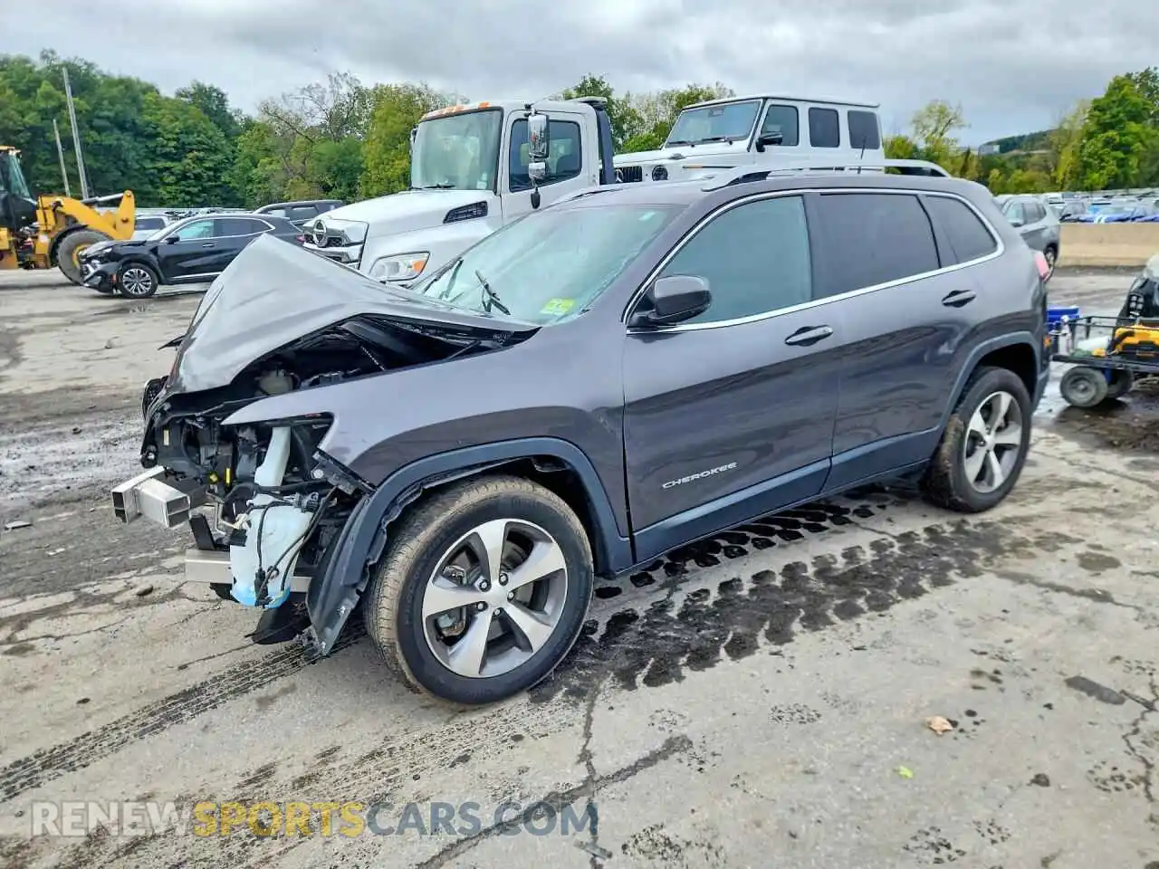 1 Photograph of a damaged car 1C4PJMDX9MD222058 JEEP CHEROKEE 2021