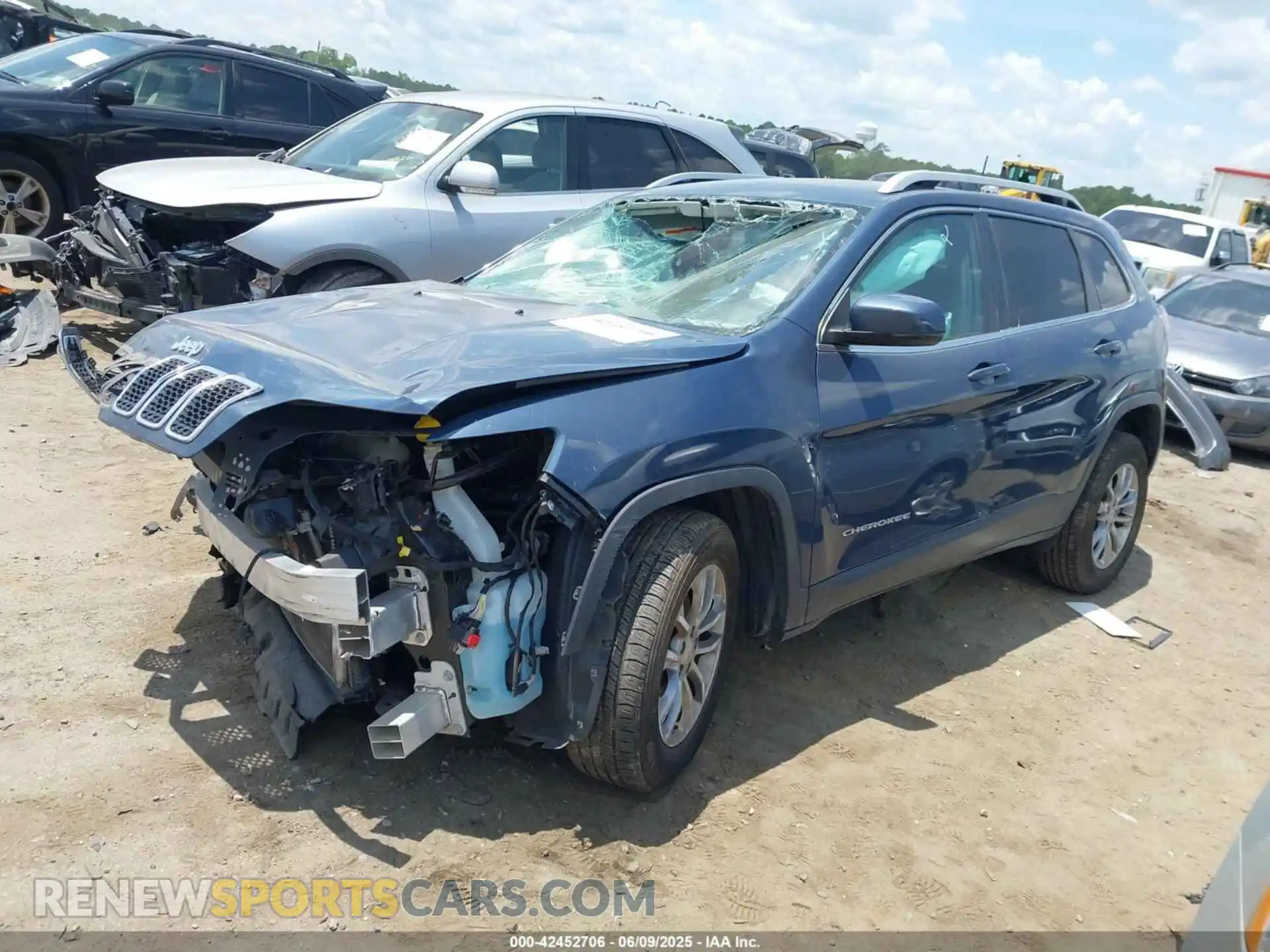 2 Photograph of a damaged car 1C4PJMLB0MD218289 JEEP CHEROKEE 2021