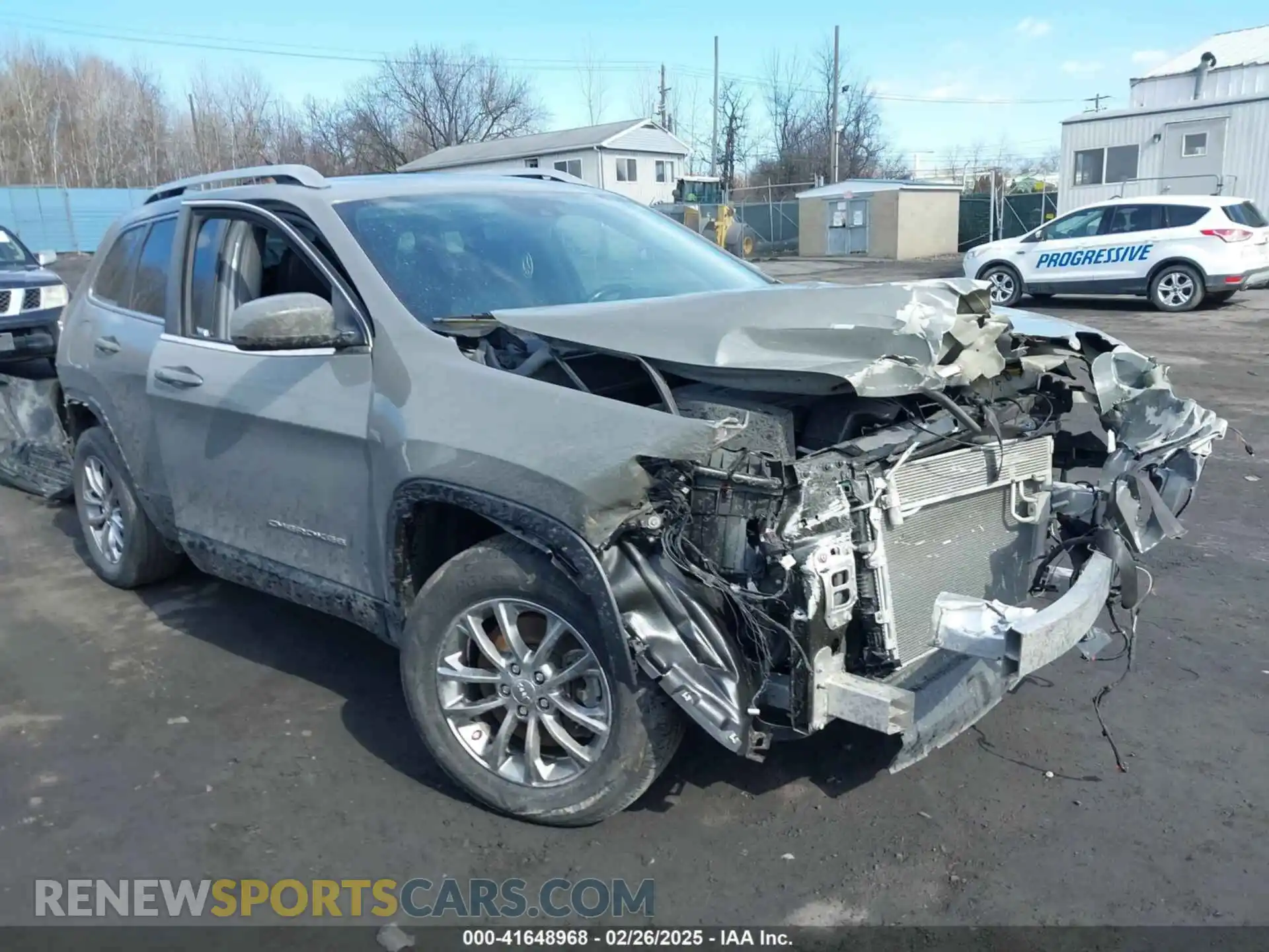 1 Photograph of a damaged car 1C4PJMLB4MD166407 JEEP CHEROKEE 2021