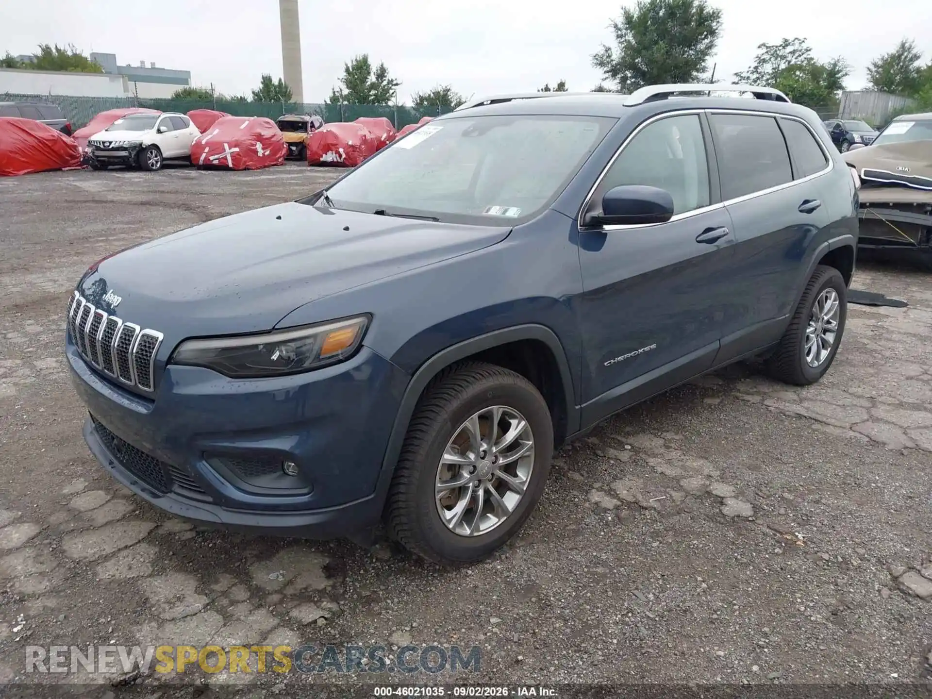 2 fotografías del automóvil dañado 1C4PJMMN1MD163280 JEEP CHEROKEE 2021