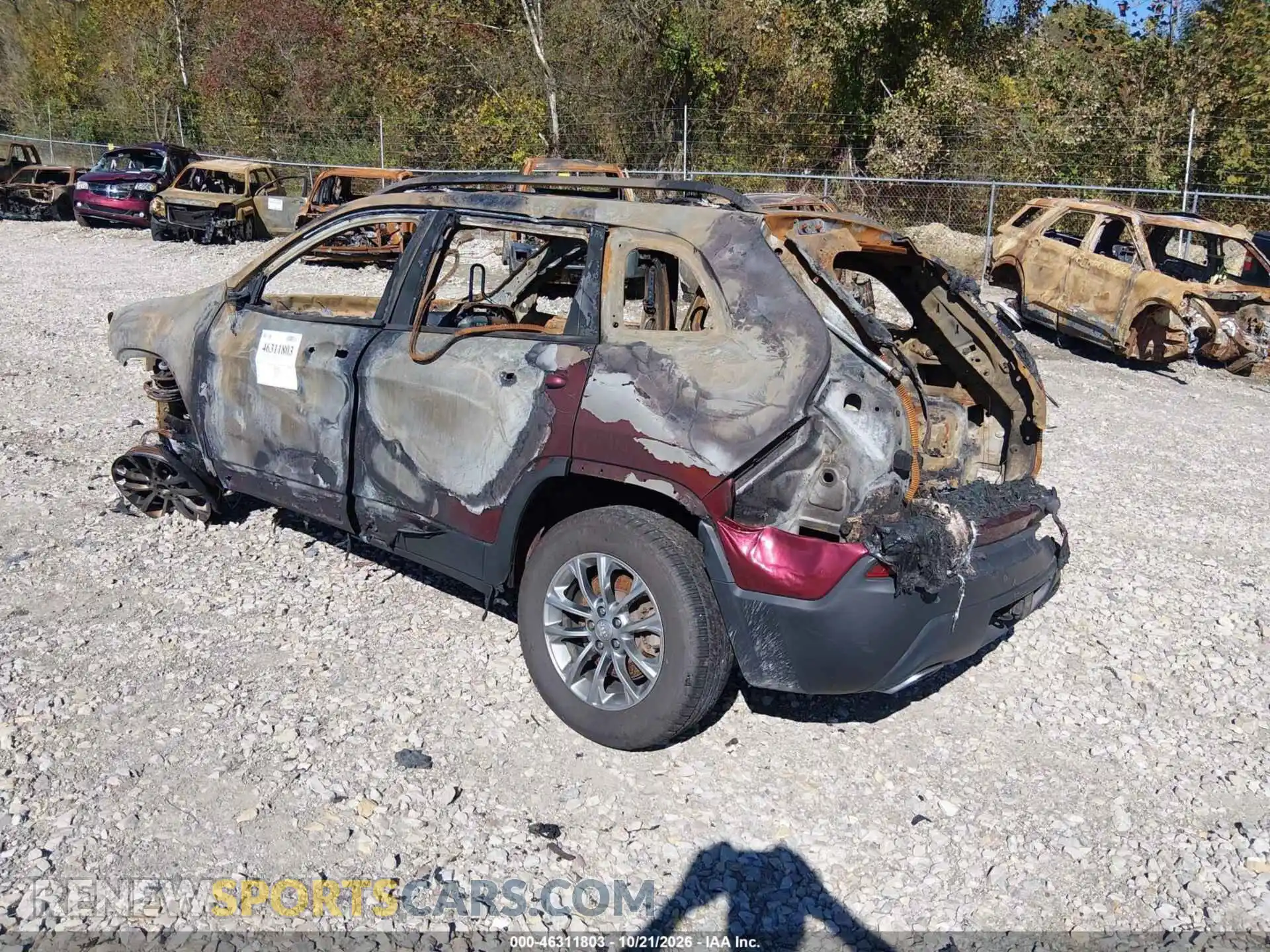3 Photograph of a damaged car 1C4PJMMX0MD115545 JEEP CHEROKEE 2021