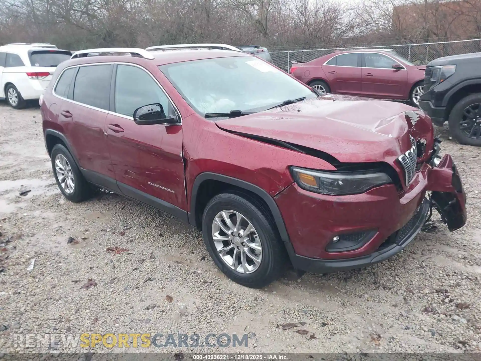 1 Photograph of a damaged car 1C4PJMMX1MD128837 JEEP CHEROKEE 2021