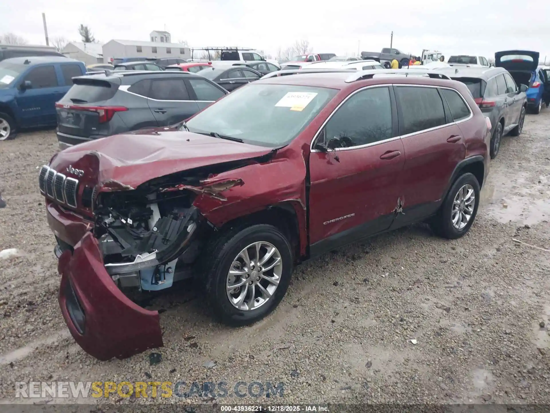 2 Photograph of a damaged car 1C4PJMMX1MD128837 JEEP CHEROKEE 2021