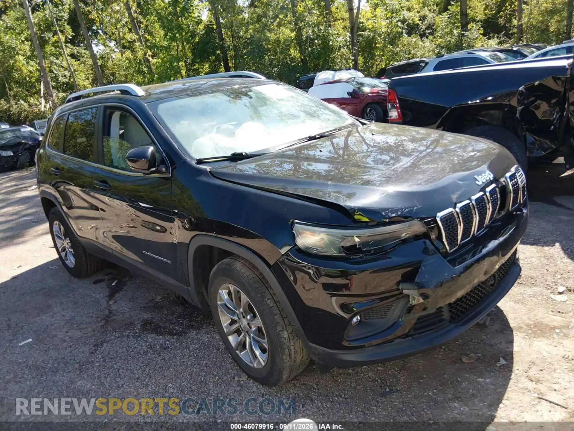 1 Photograph of a damaged car 1C4PJMMX2MD185693 JEEP CHEROKEE 2021