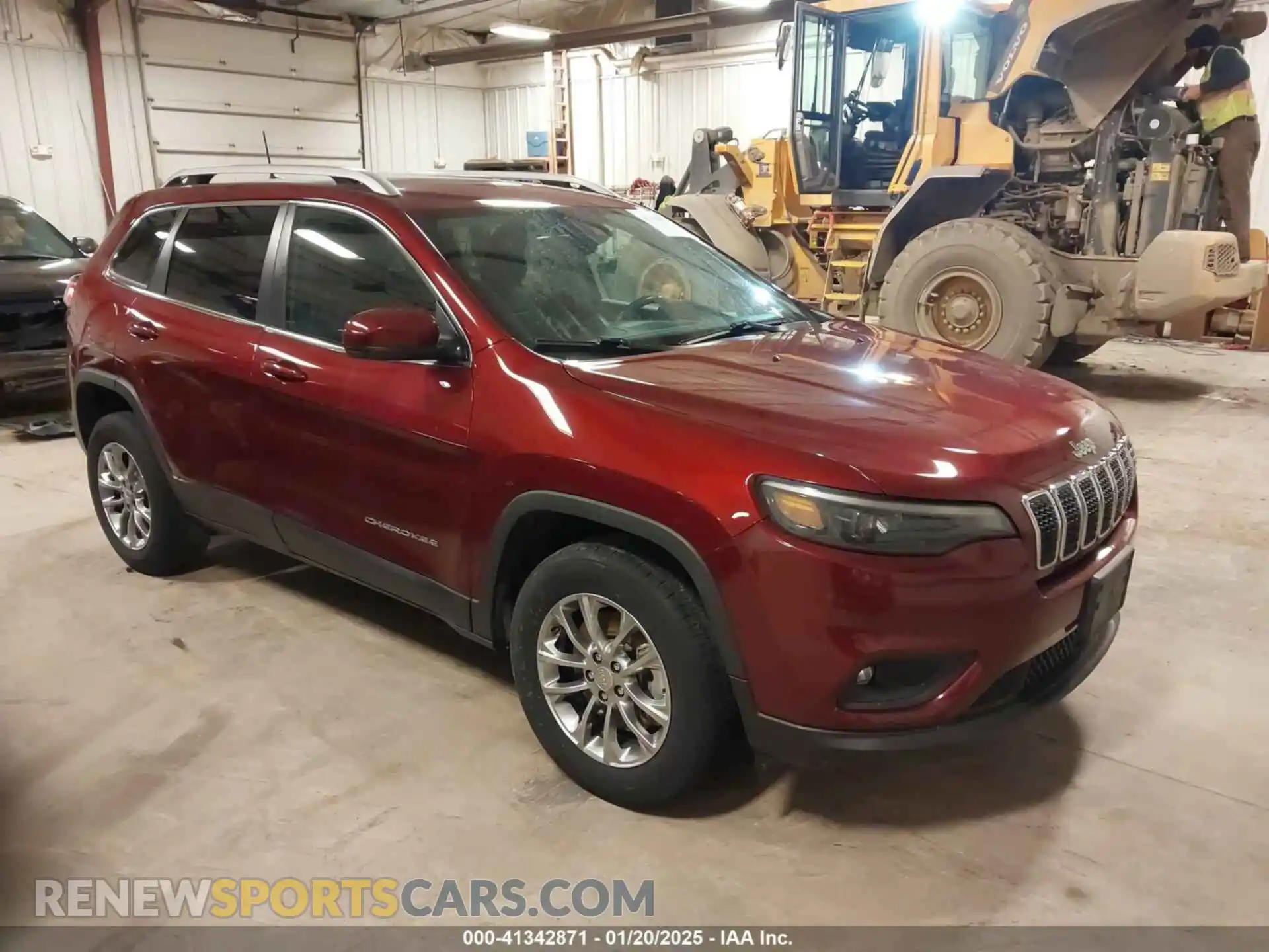 1 Photograph of a damaged car 1C4PJMMX3MD142612 JEEP CHEROKEE 2021