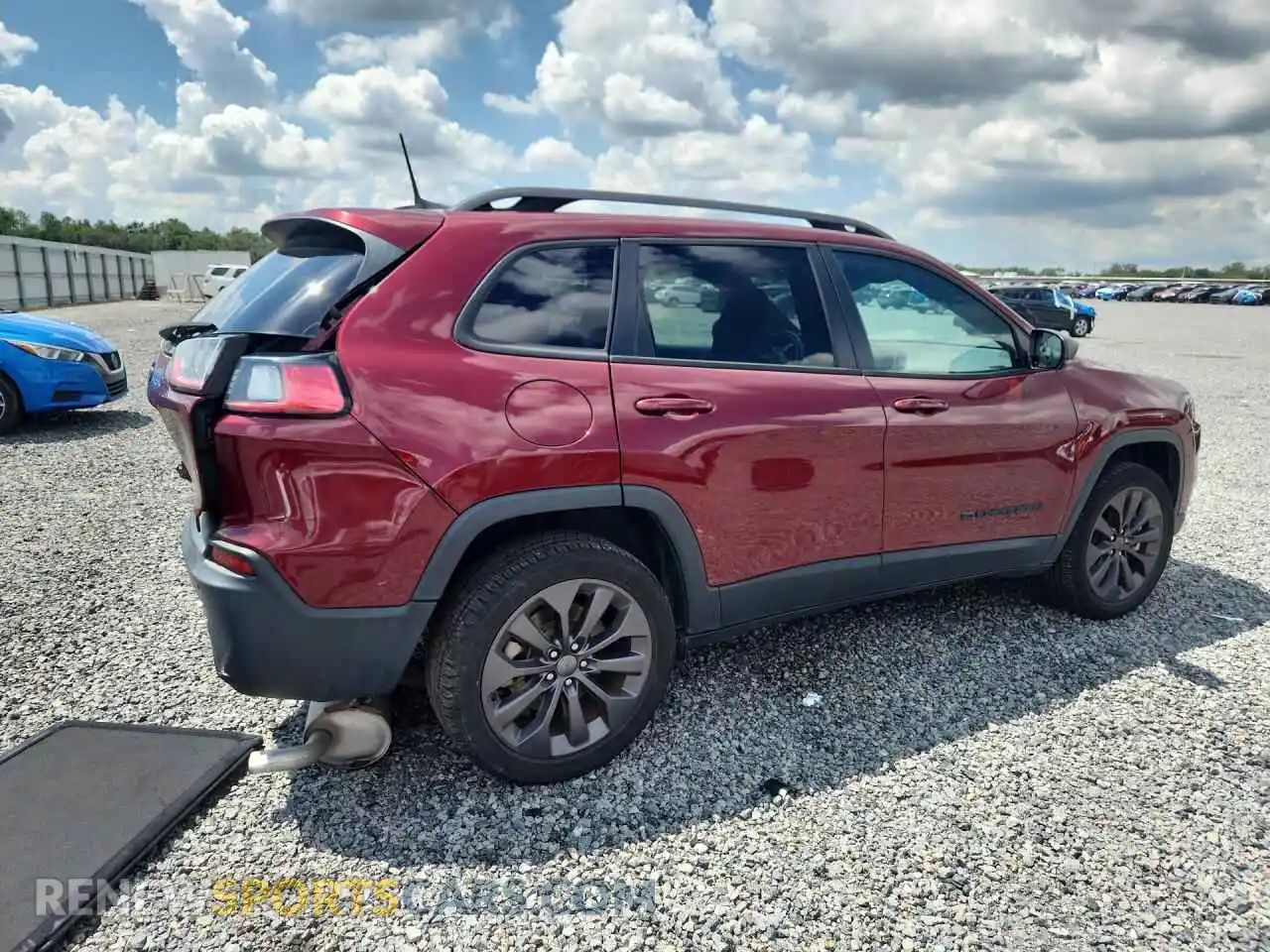 3 fotografías del automóvil dañado 1C4PJMMX3MD185864 JEEP CHEROKEE 2021