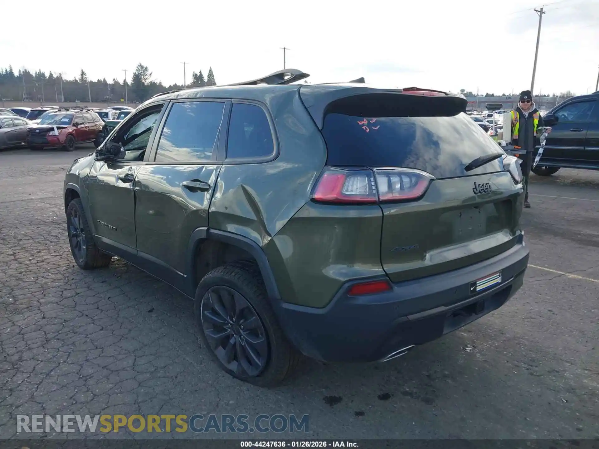 3 Photograph of a damaged car 1C4PJMMX4MD126533 JEEP CHEROKEE 2021