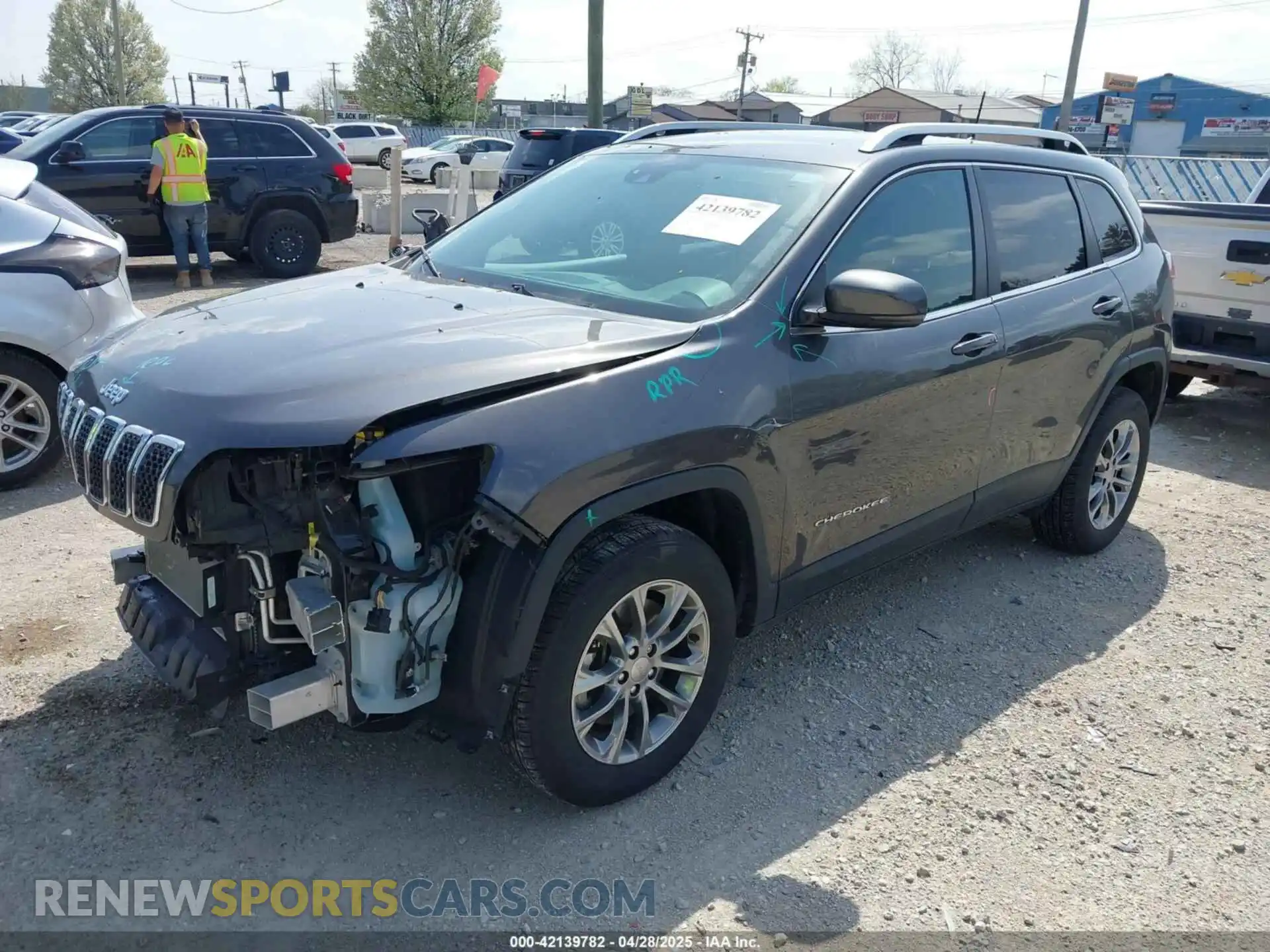 2 Photograph of a damaged car 1C4PJMMX4MD149875 JEEP CHEROKEE 2021