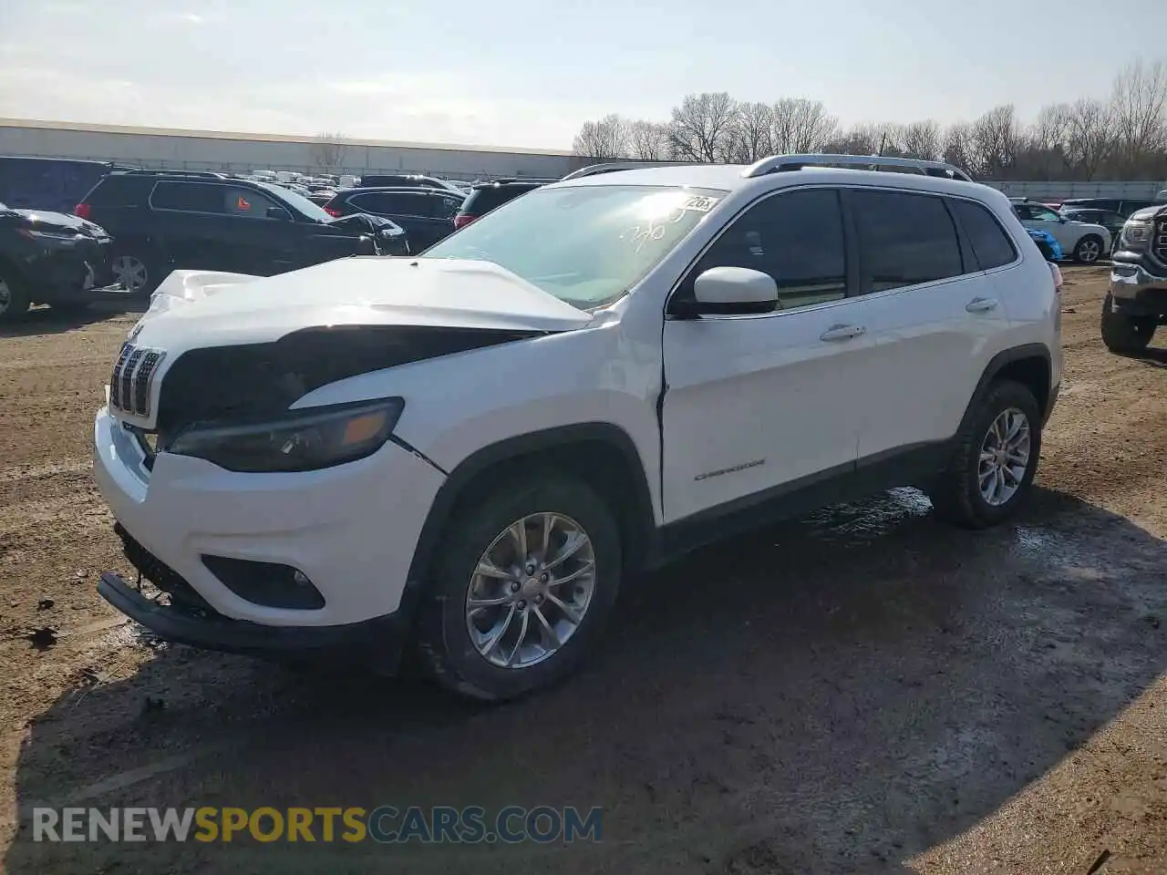 1 Photograph of a damaged car 1C4PJMMX5MD129828 JEEP CHEROKEE 2021
