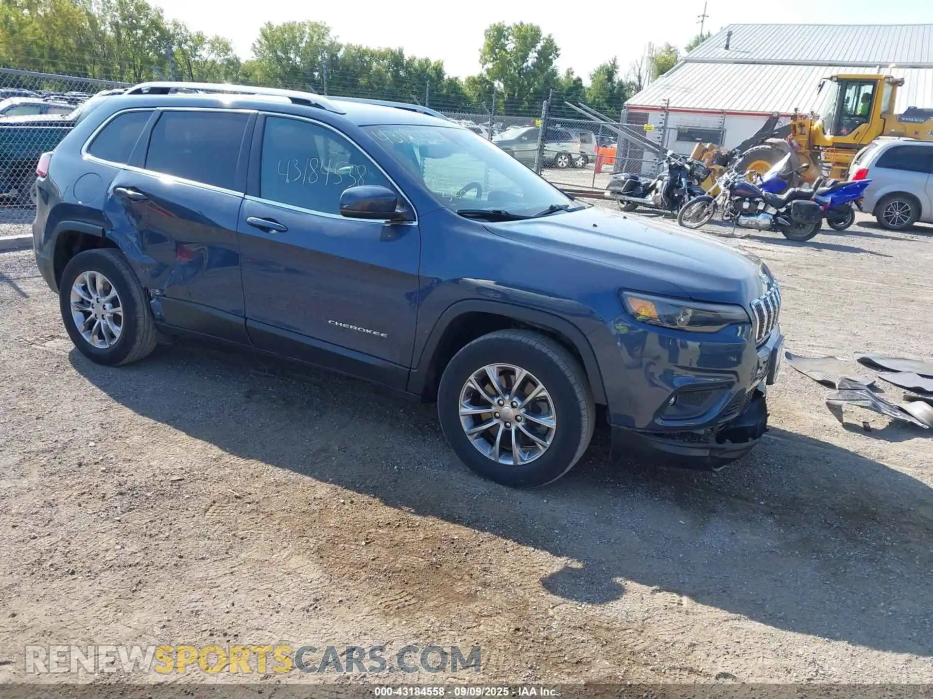 1 Photograph of a damaged car 1C4PJMMX6MD154236 JEEP CHEROKEE 2021
