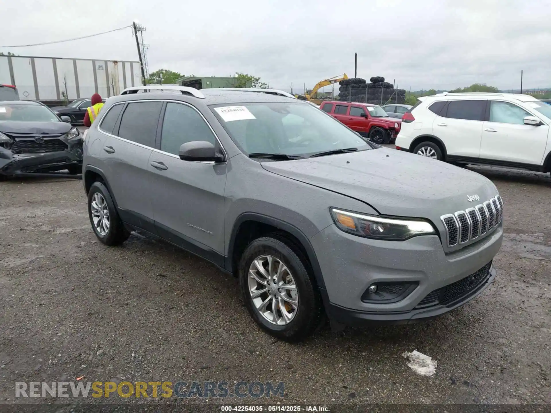 1 Photograph of a damaged car 1C4PJMMX7MD108821 JEEP CHEROKEE 2021