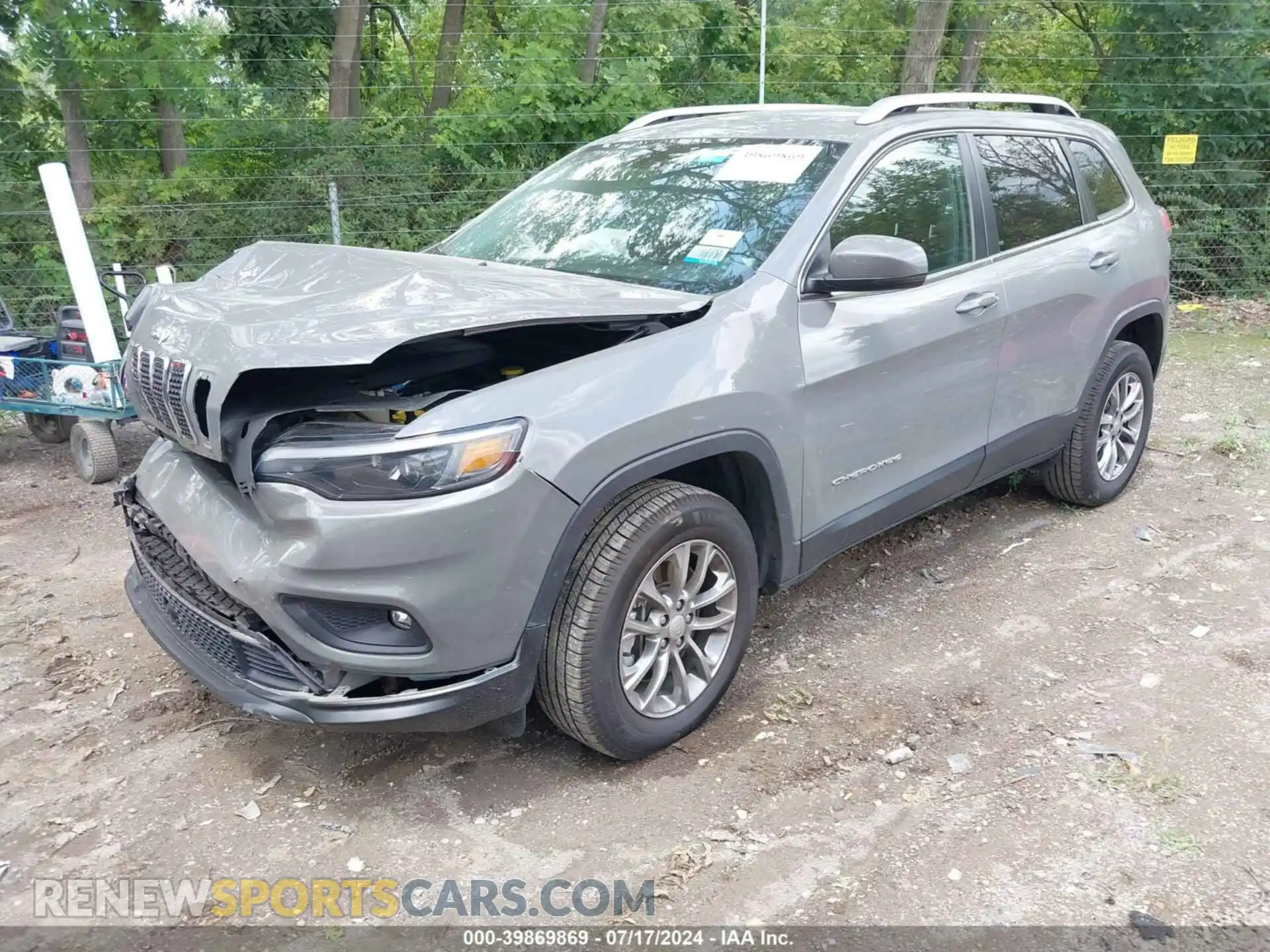 2 Photograph of a damaged car 1C4PJMMX7MD136165 JEEP CHEROKEE 2021