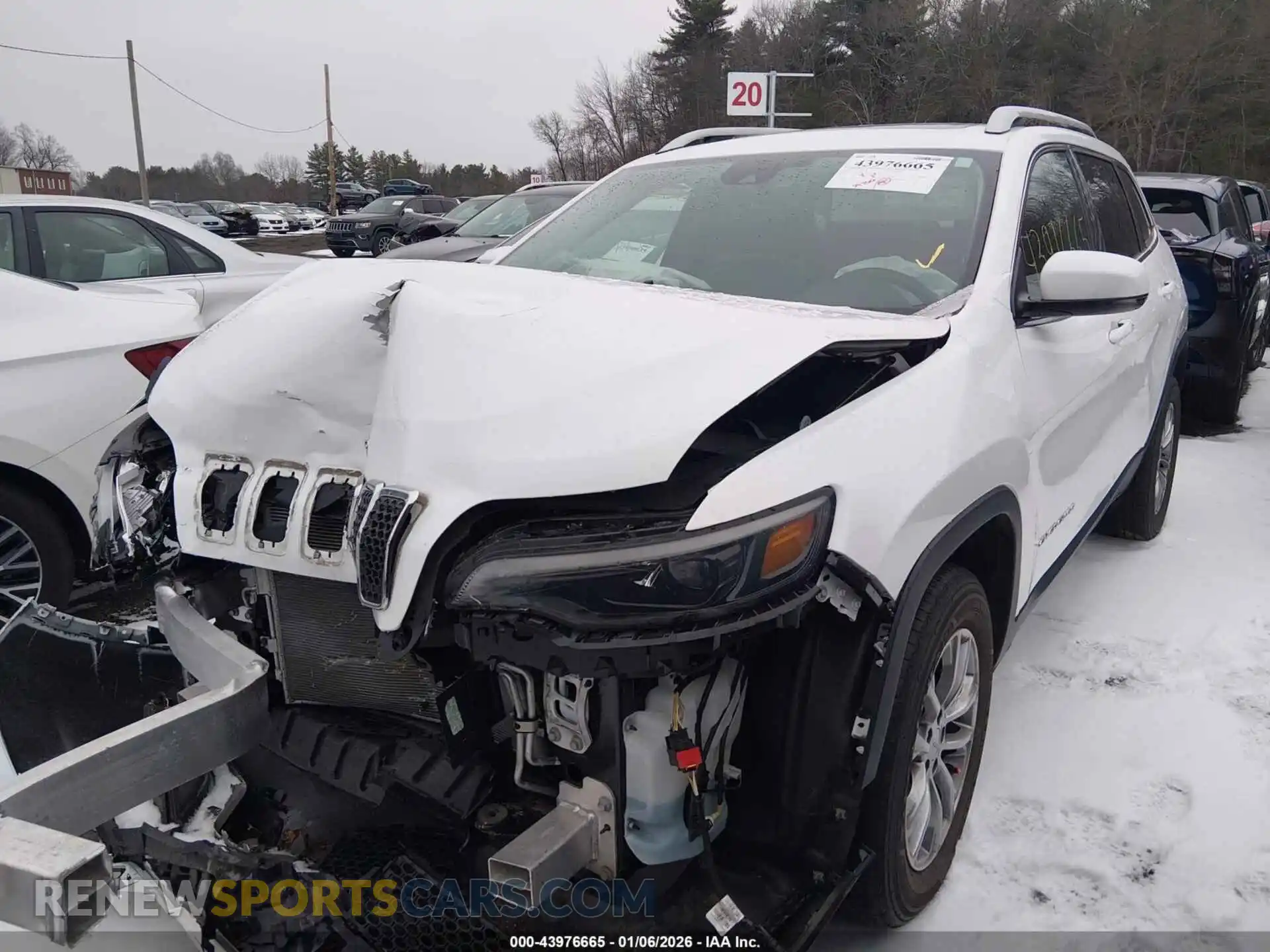 2 Photograph of a damaged car 1C4PJMMX8MD175573 JEEP CHEROKEE 2021