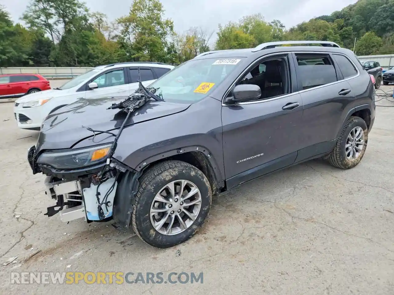 1 Photograph of a damaged car 1C4PJMMX9MD194102 JEEP CHEROKEE 2021