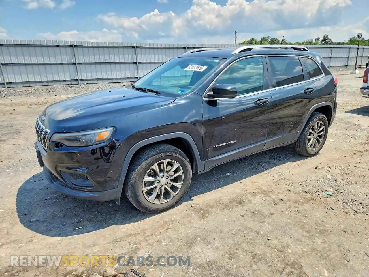 1 Photograph of a damaged car 1C4PJMMXXMD133020 JEEP CHEROKEE 2021
