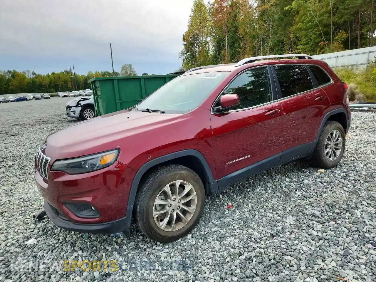 1 Photograph of a damaged car 1C4PJMMXXMD167409 JEEP CHEROKEE 2021