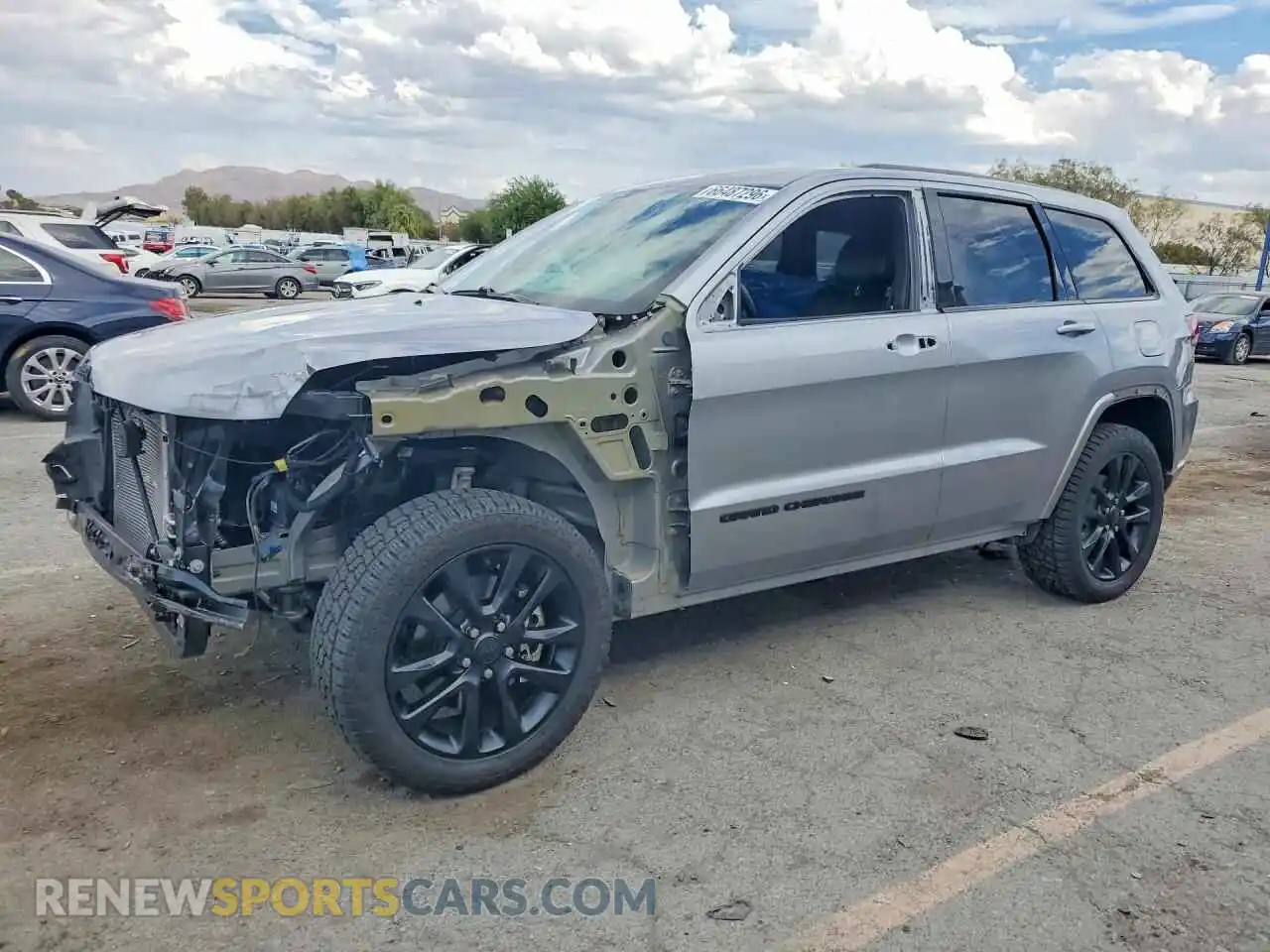 1 Photograph of a damaged car 1C4RJEAG3MC680834 JEEP CHEROKEE 2021