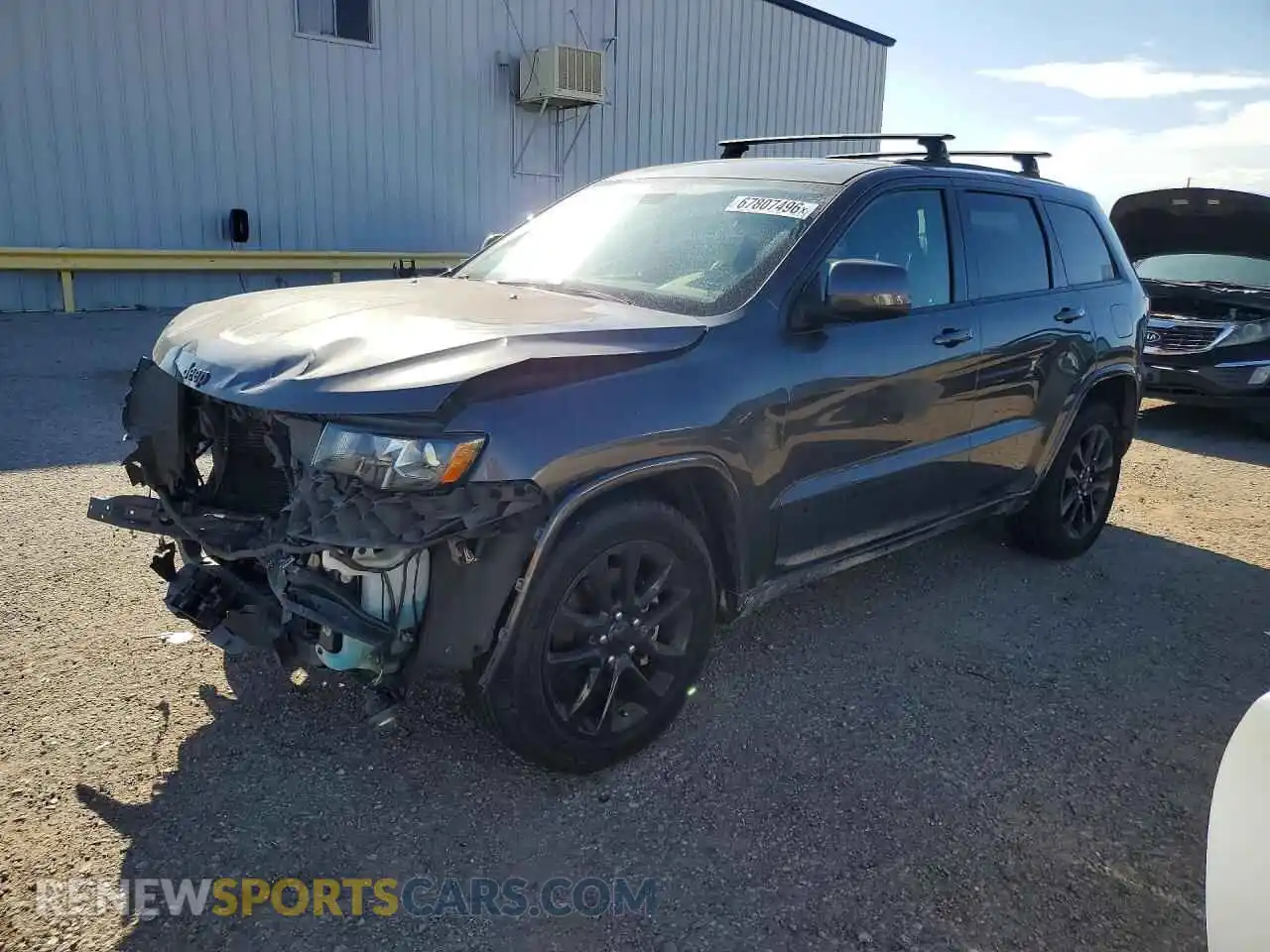 1 Photograph of a damaged car 1C4RJEAG7MC597326 JEEP CHEROKEE 2021