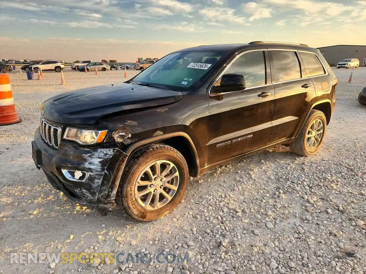 1 Photograph of a damaged car 1C4RJEAG8MC546563 JEEP CHEROKEE 2021
