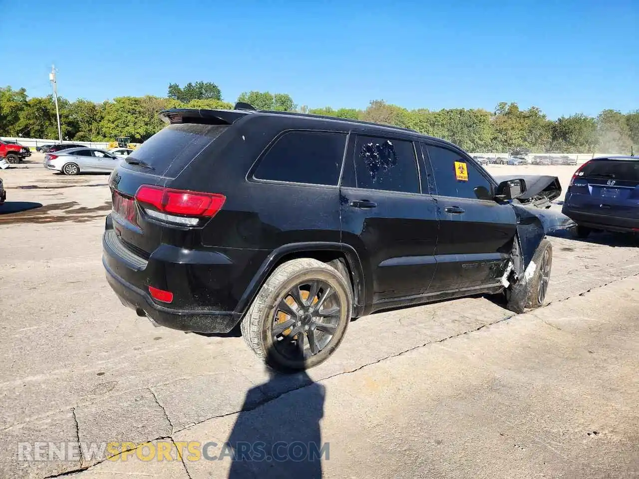 3 Photograph of a damaged car 1C4RJEAGXMC739622 JEEP CHEROKEE 2021